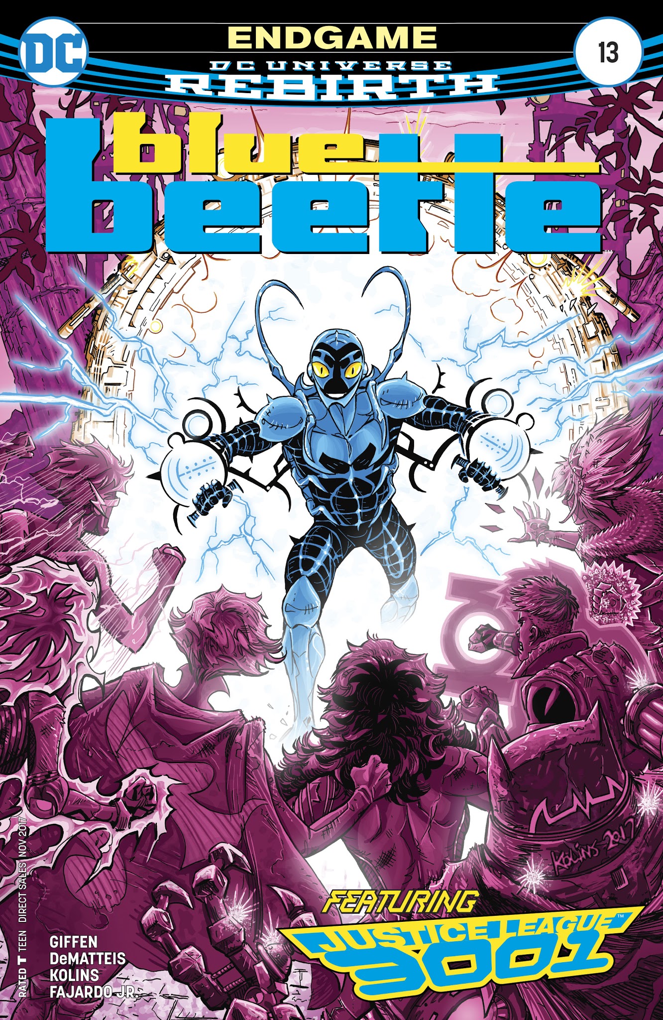 Read online Blue Beetle (2016) comic -  Issue #13 - 1