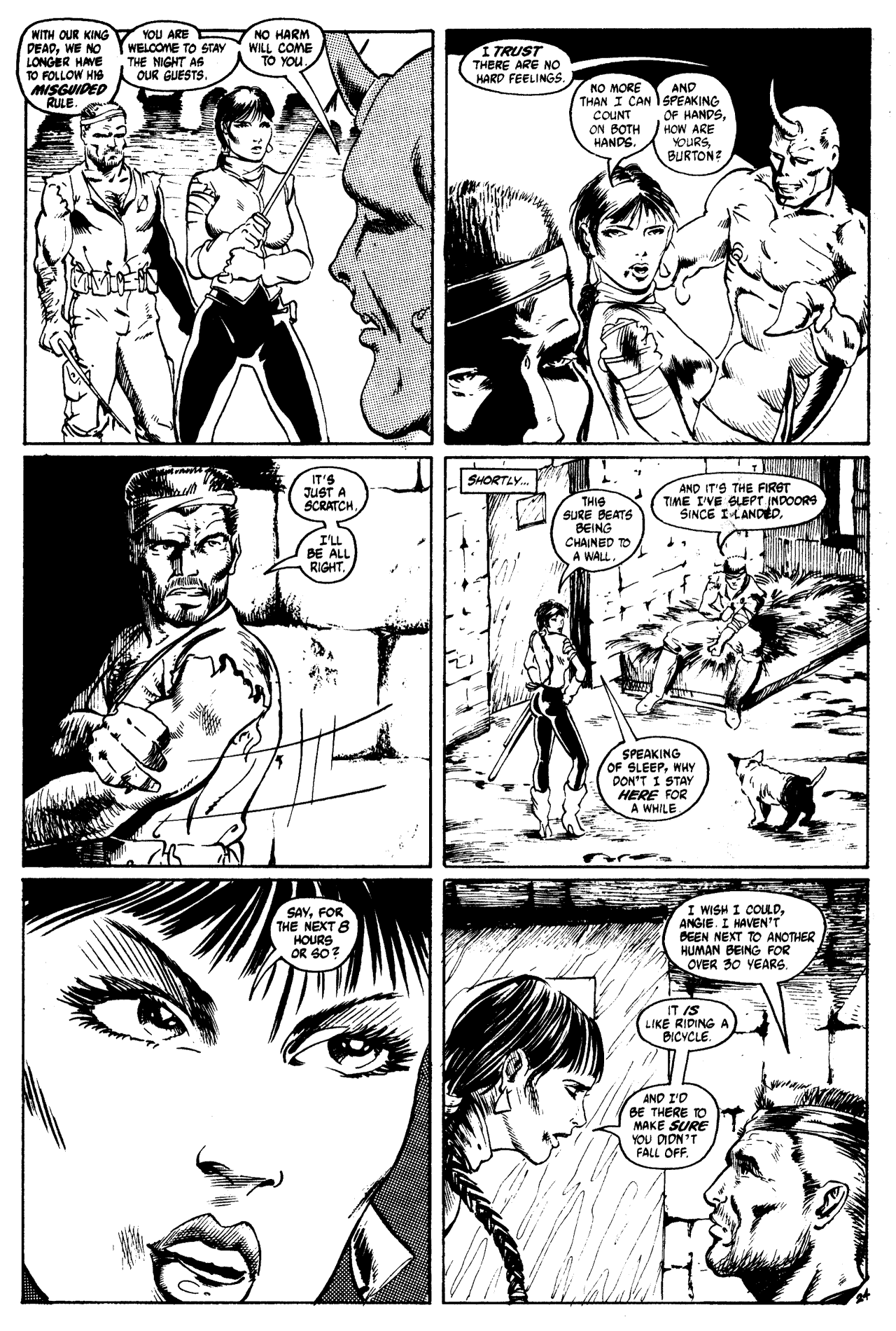 Read online Solo Ex-Mutants comic -  Issue #3 - 26