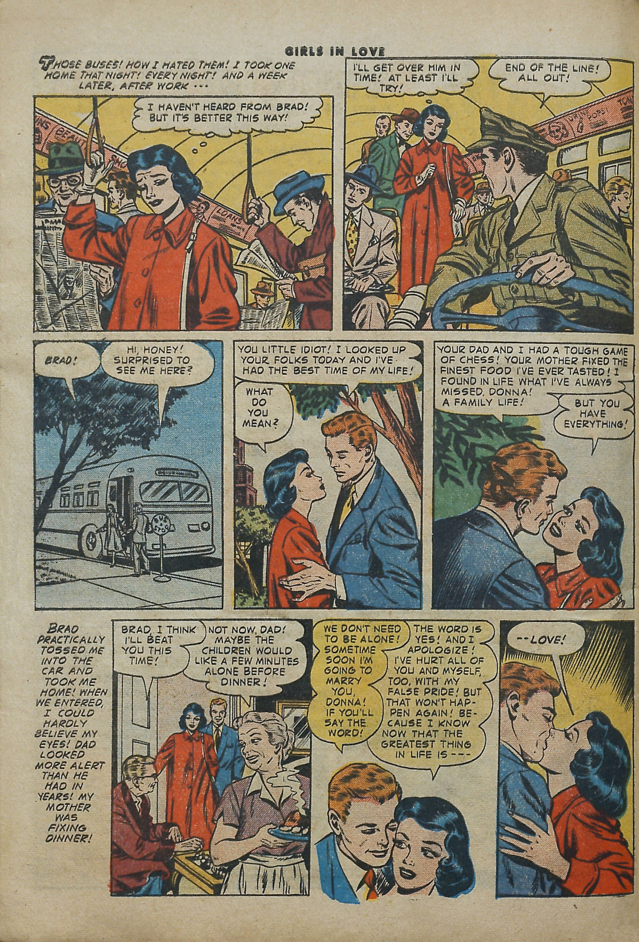 Read online Girls in Love (1955) comic -  Issue #52 - 32