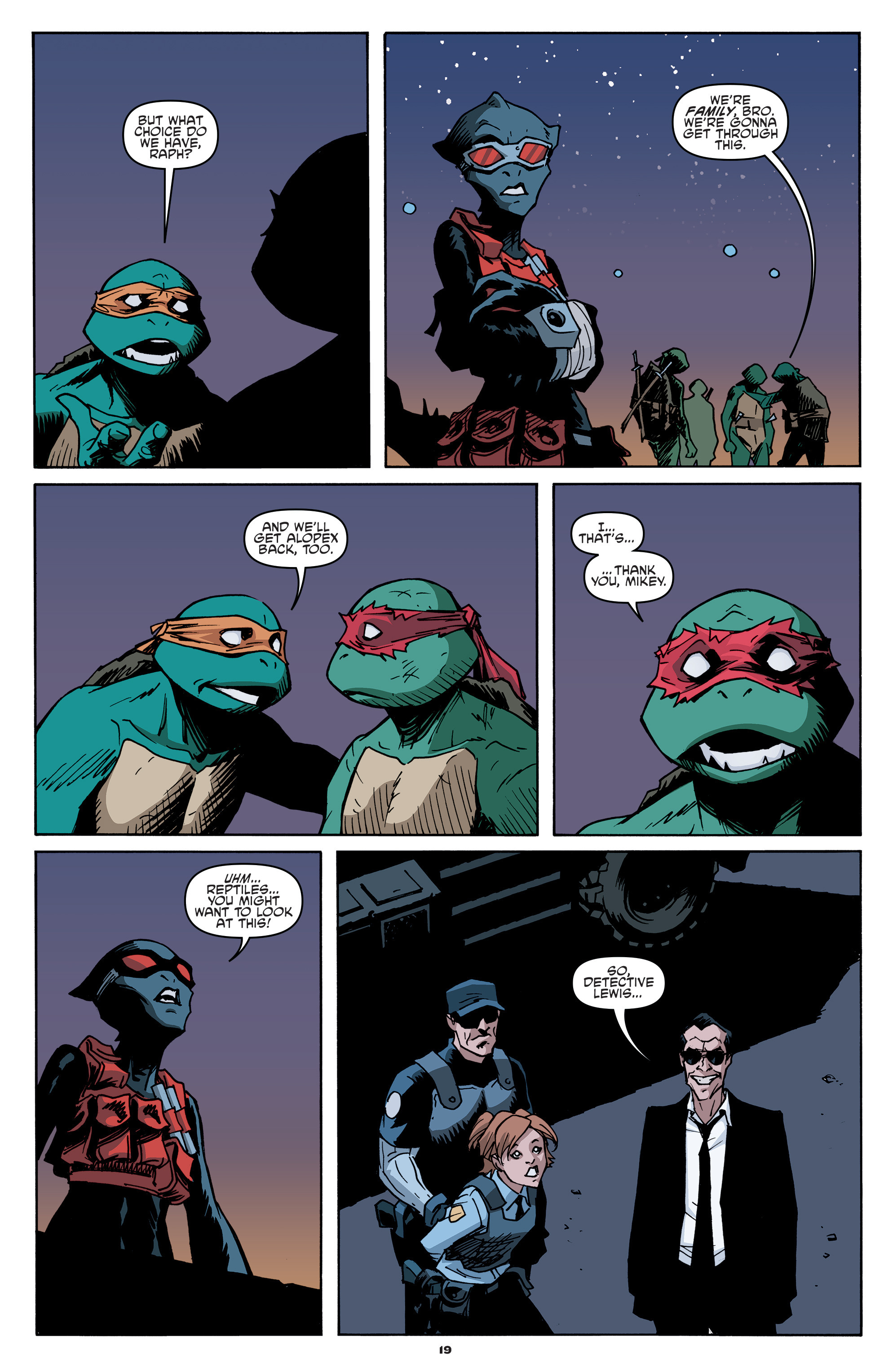 Read online Teenage Mutant Ninja Turtles Universe comic -  Issue #3 - 21