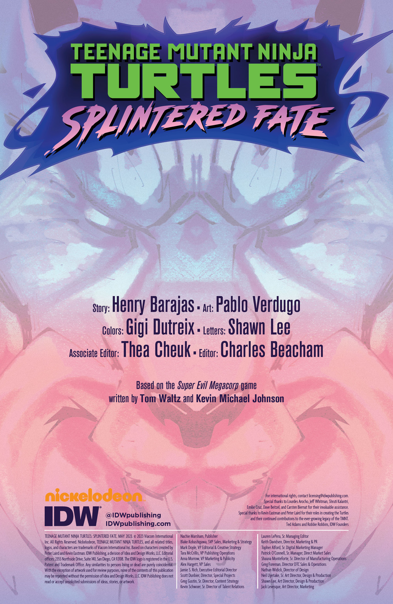 Read online Teenage Mutant Ninja Turtles: Splintered Fate comic -  Issue # Full - 2