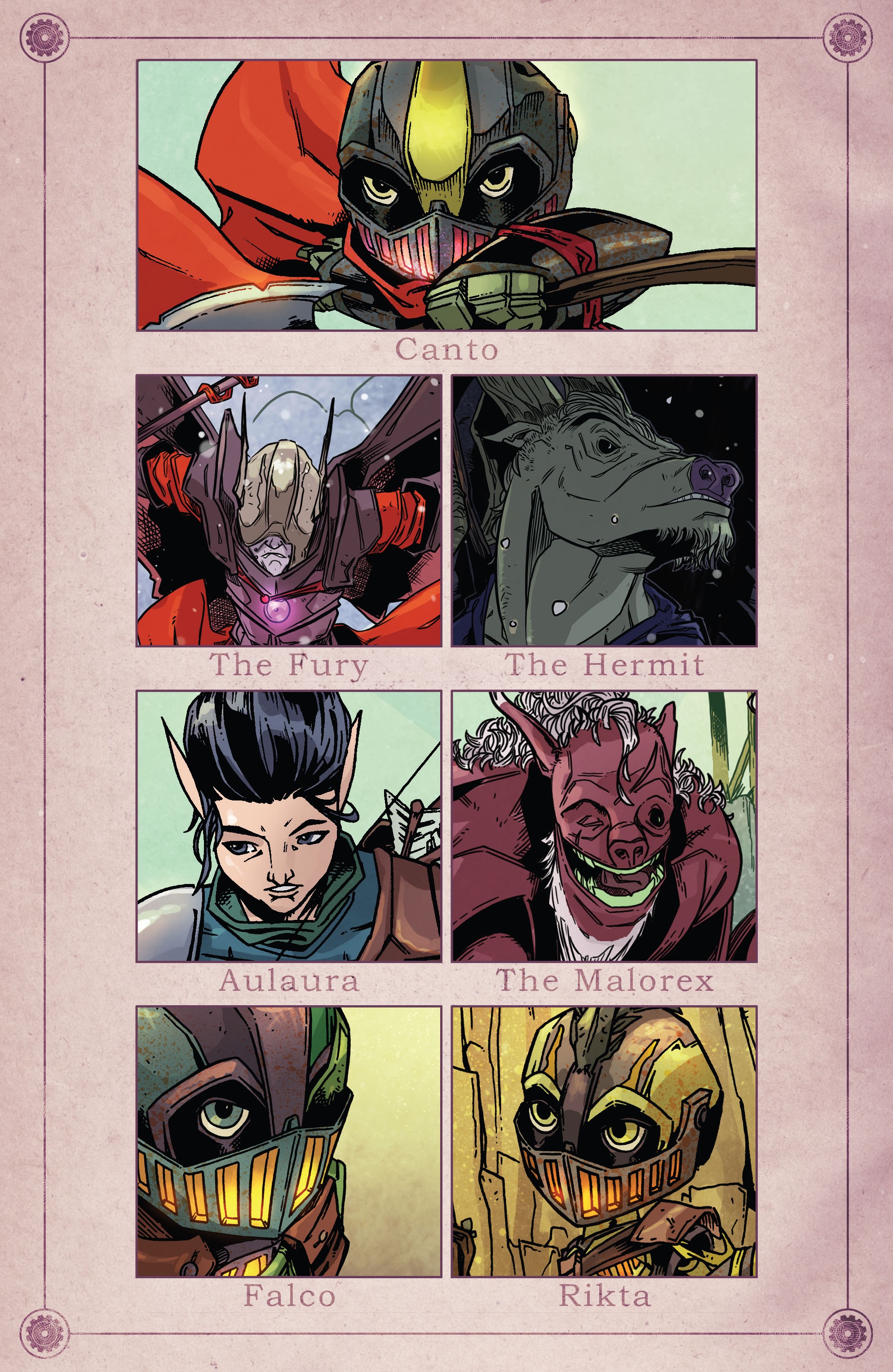 Read online Canto III: Lionhearted comic -  Issue #1 - 4