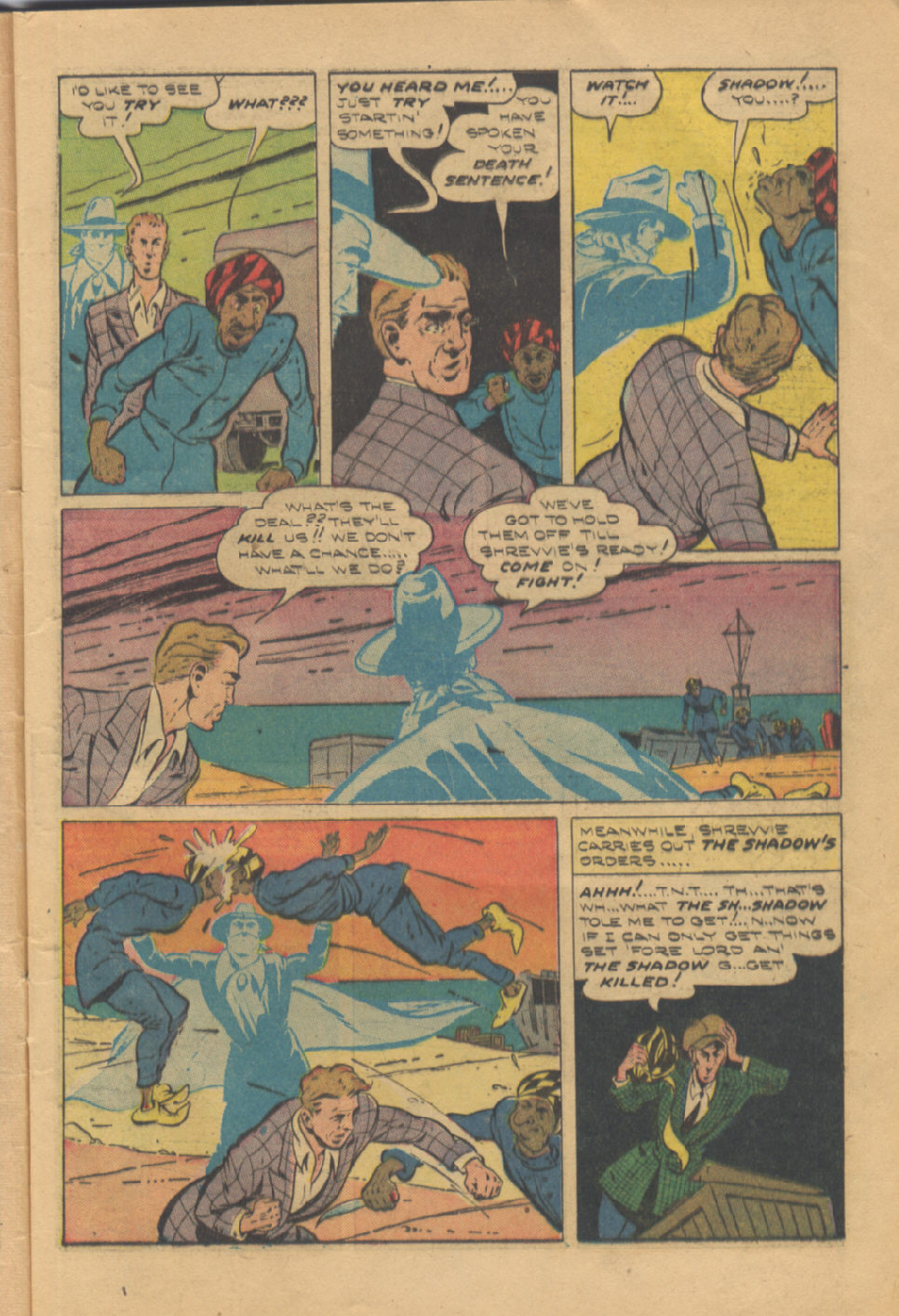 Read online Shadow Comics comic -  Issue #95 - 13