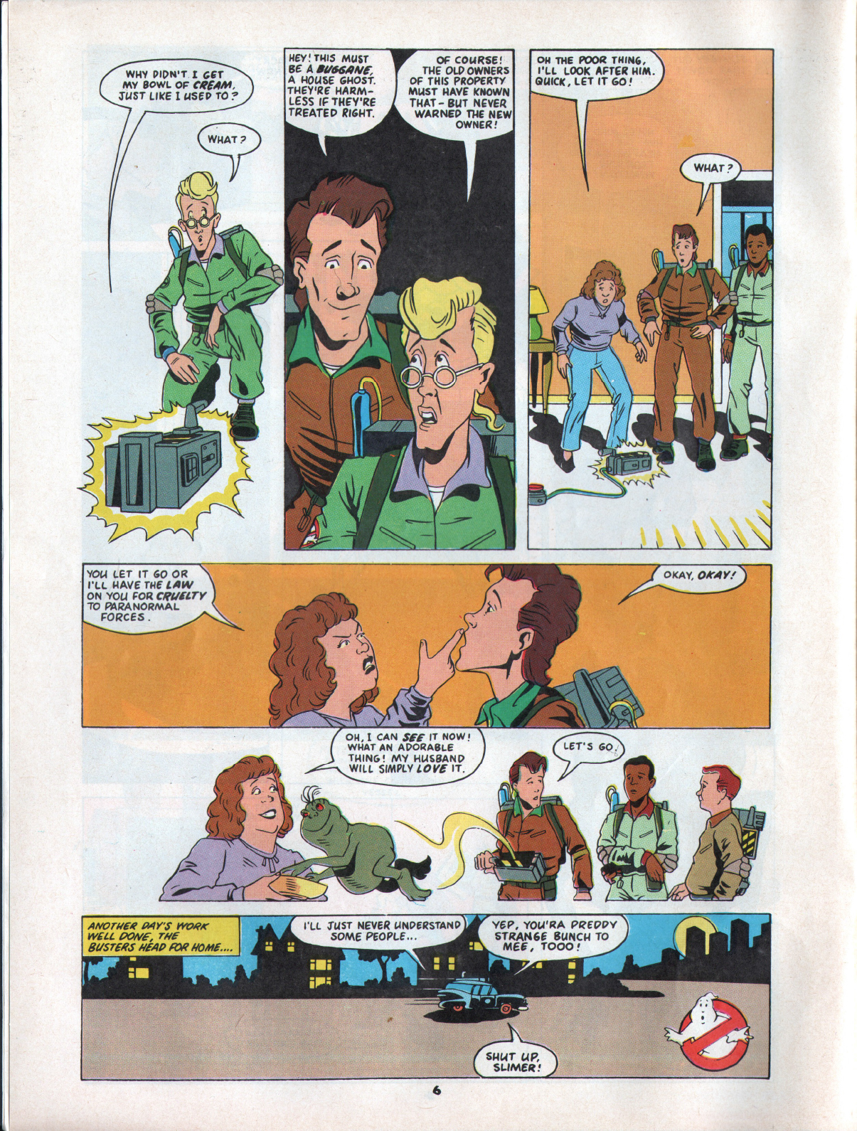 Read online The Real Ghostbusters comic -  Issue #1 - 6