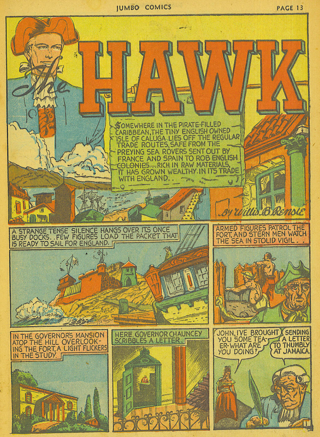 Read online Jumbo Comics comic -  Issue #14 - 15