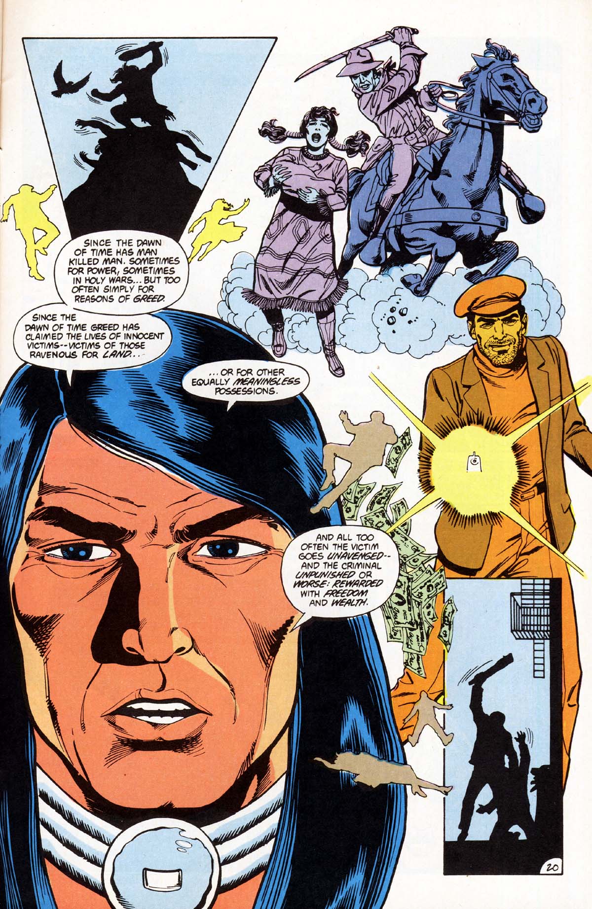 Read online Vigilante (1983) comic -  Issue #7 - 21