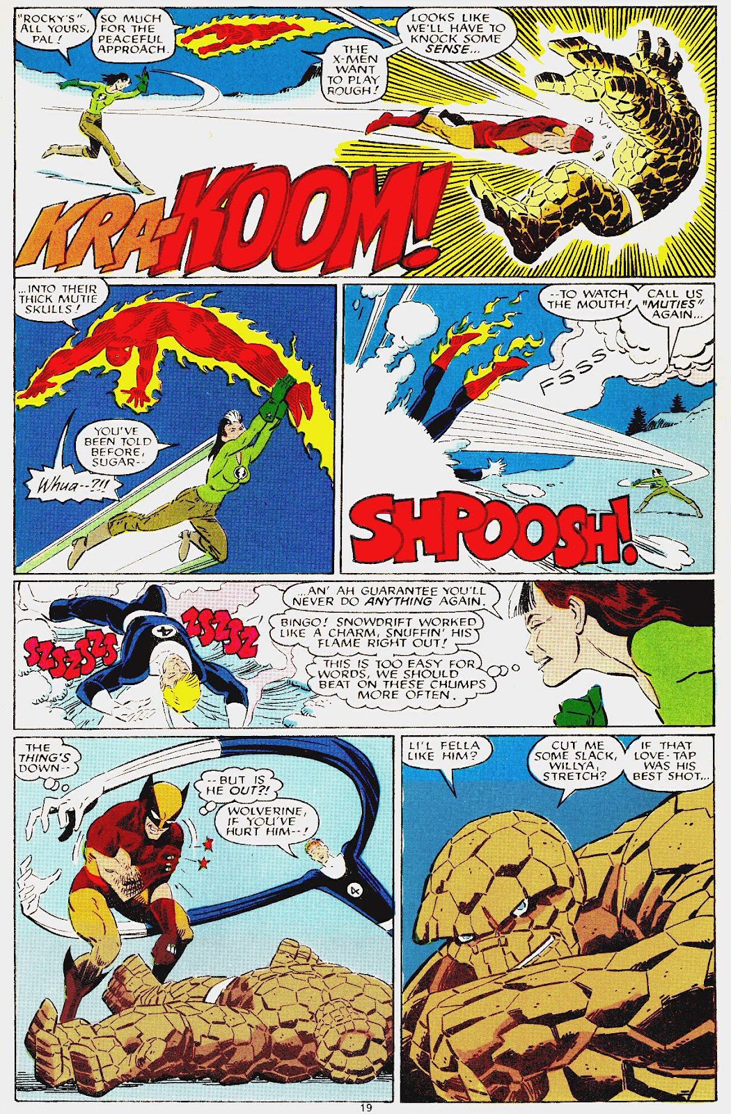 Fantastic Four vs. X-Men issue 4 - Page 20