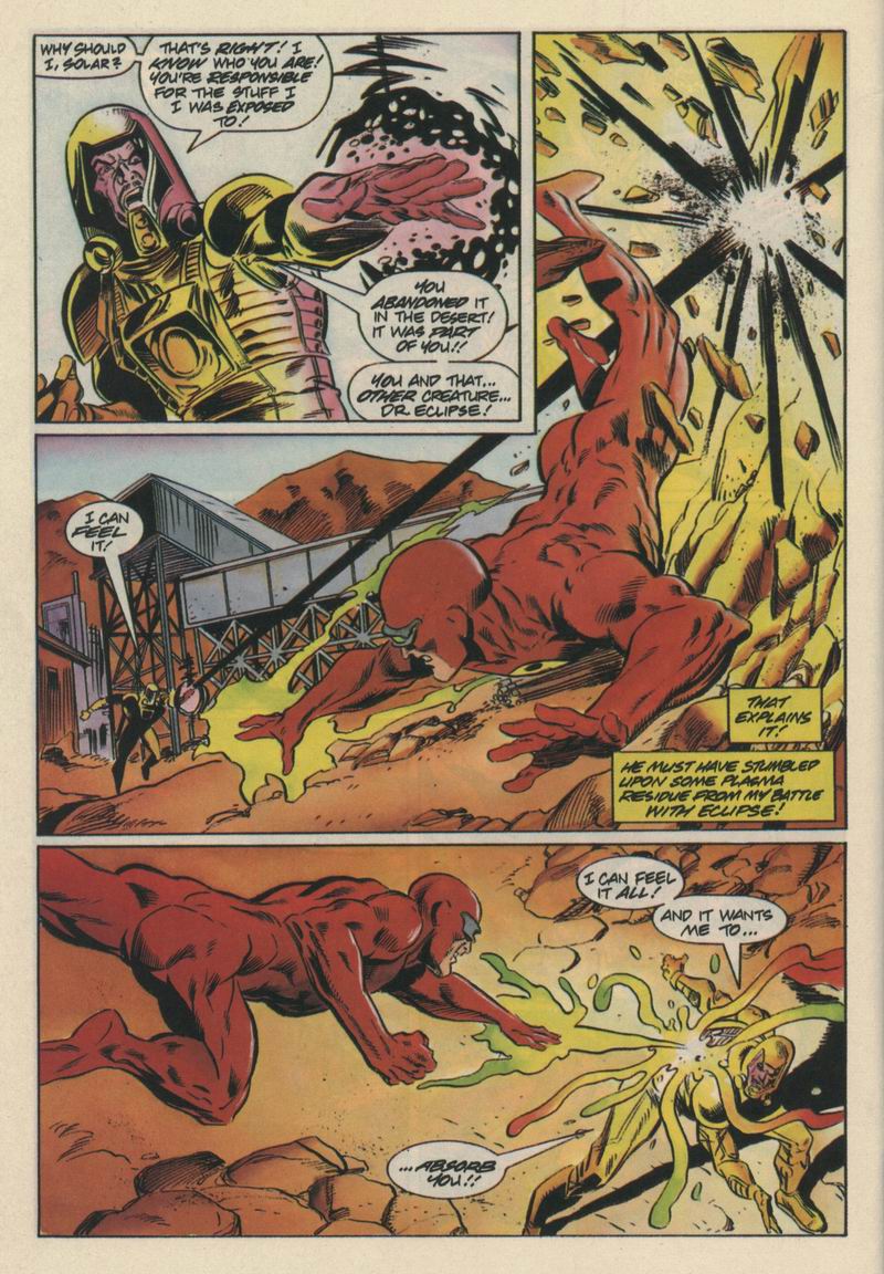 Read online Solar, Man of the Atom comic -  Issue #30 - 19