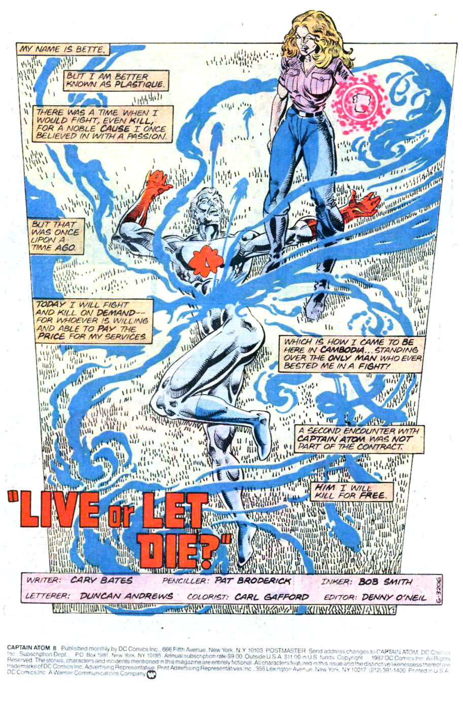 Read online Captain Atom (1987) comic -  Issue #8 - 2