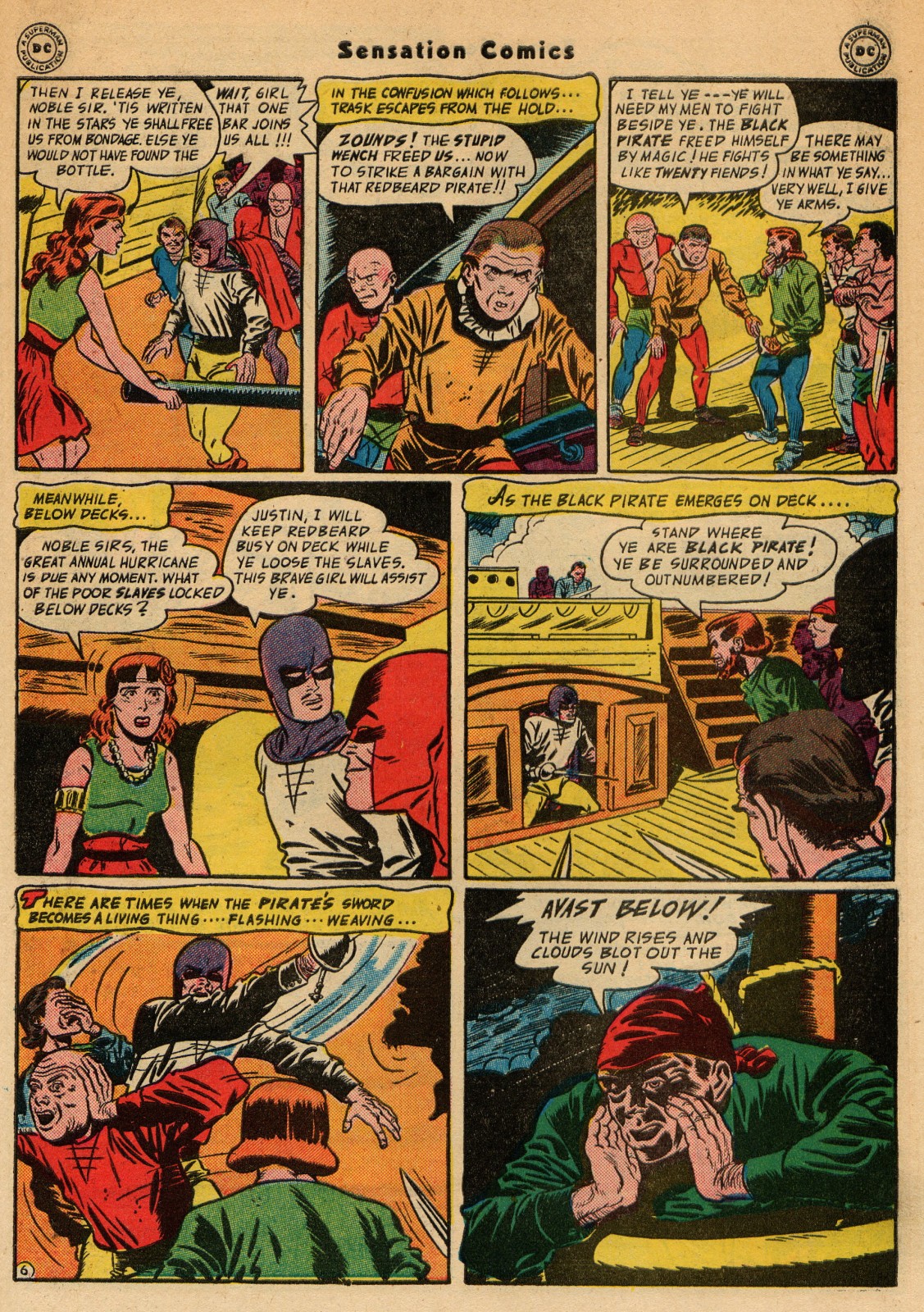 Read online Sensation (Mystery) Comics comic -  Issue #51 - 39