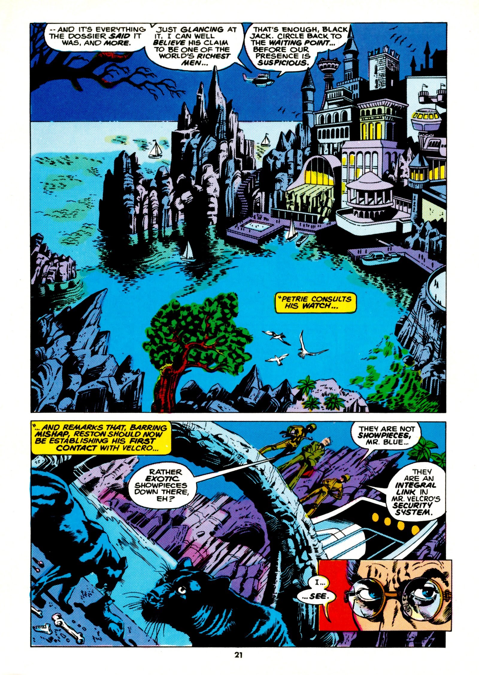 Read online Action Force comic -  Issue #18 - 22