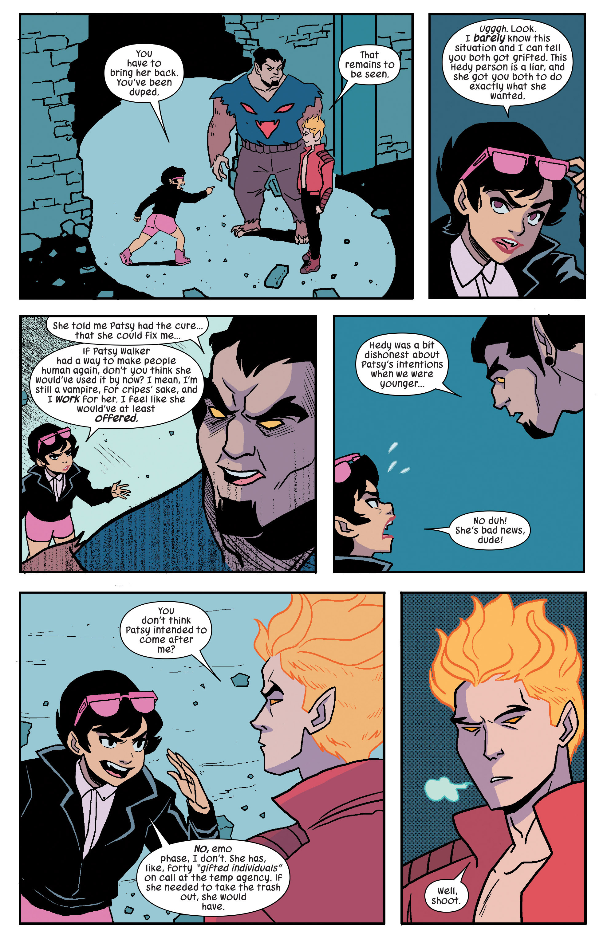 Read online Patsy Walker, A.K.A. Hellcat! comic -  Issue #10 - 7