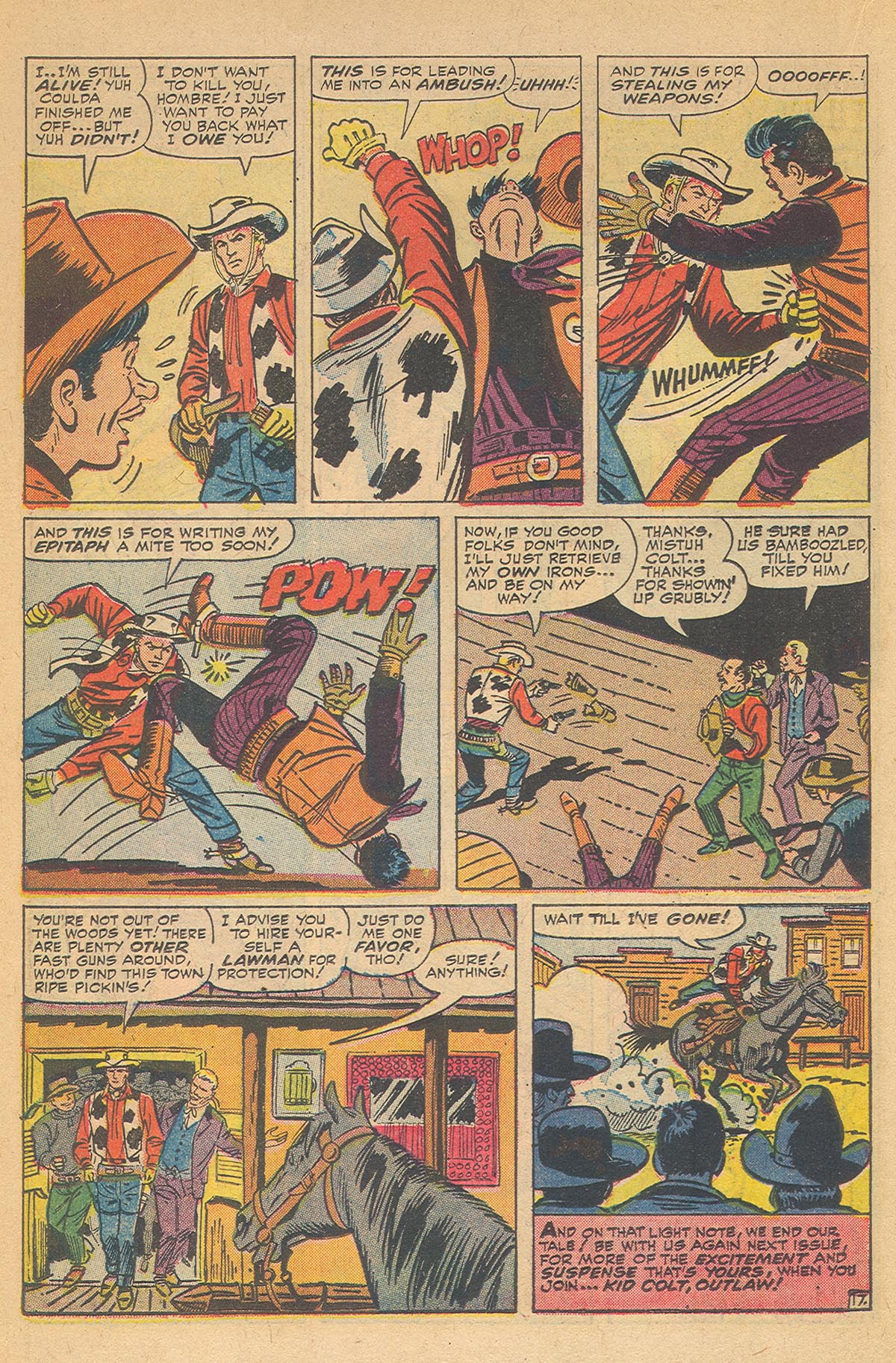 Read online Kid Colt Outlaw comic -  Issue #128 - 22