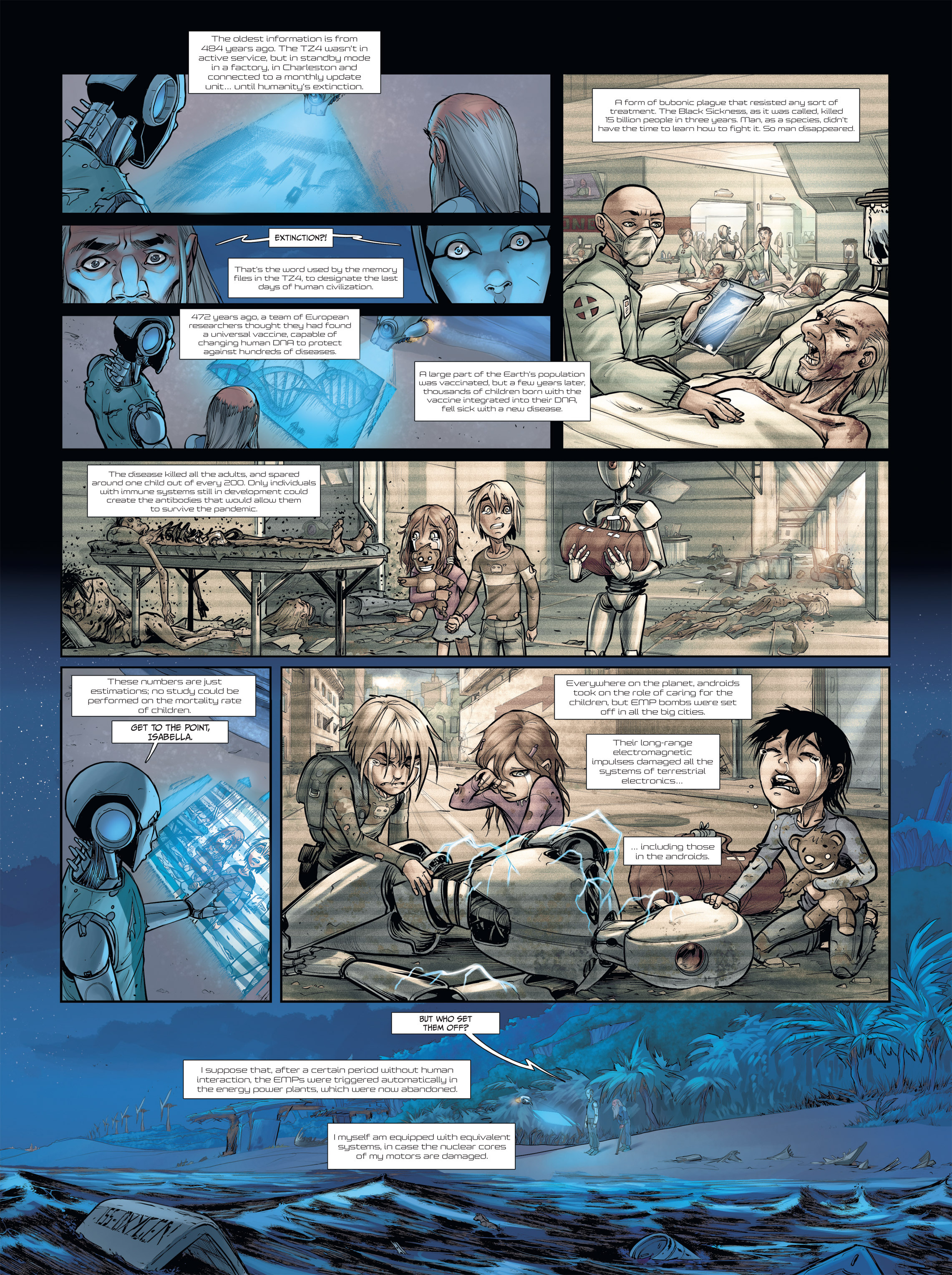 Read online Androïds comic -  Issue #2 - 35
