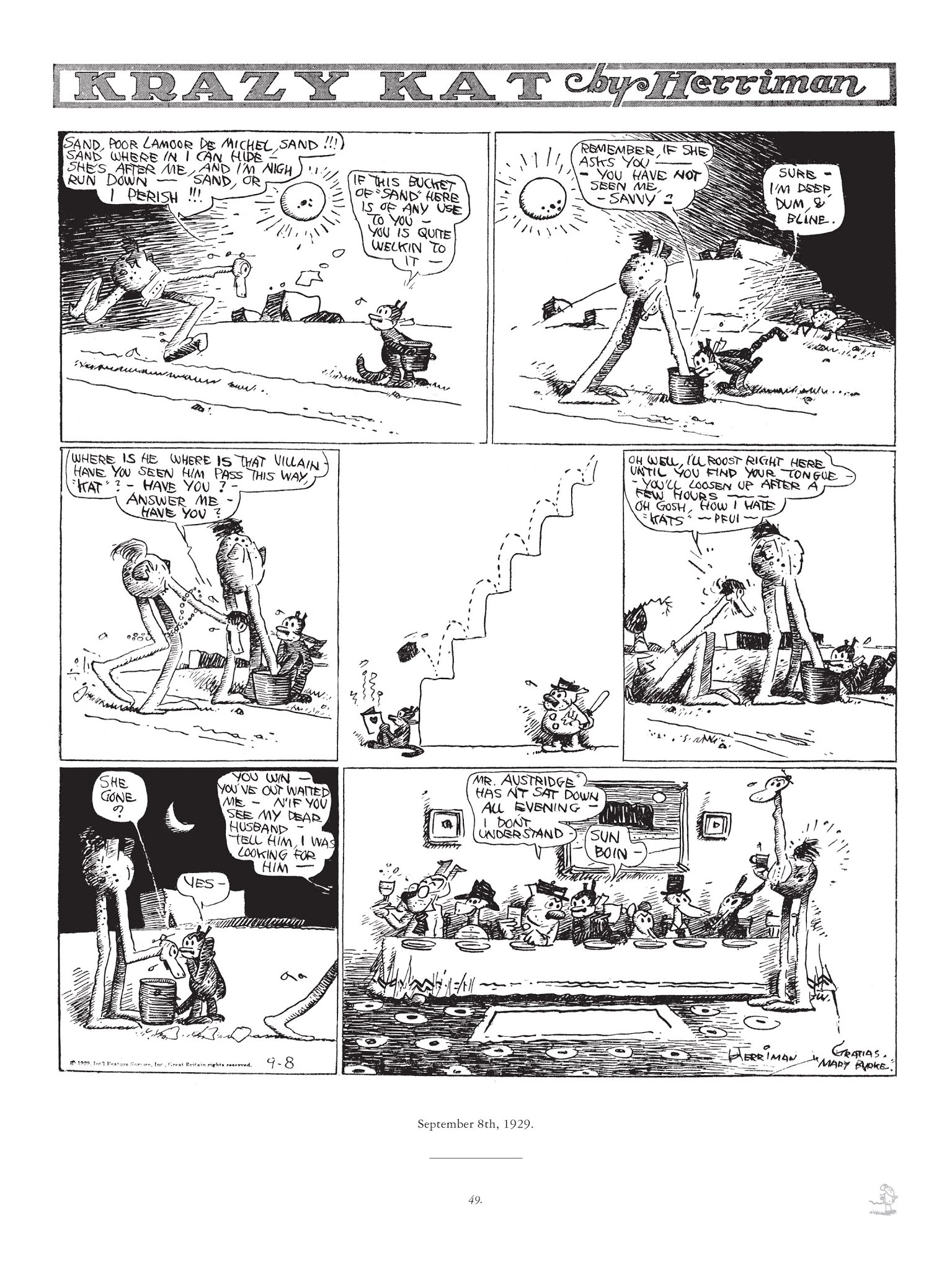 Read online Krazy & Ignatz comic -  Issue # TPB 6 - 47