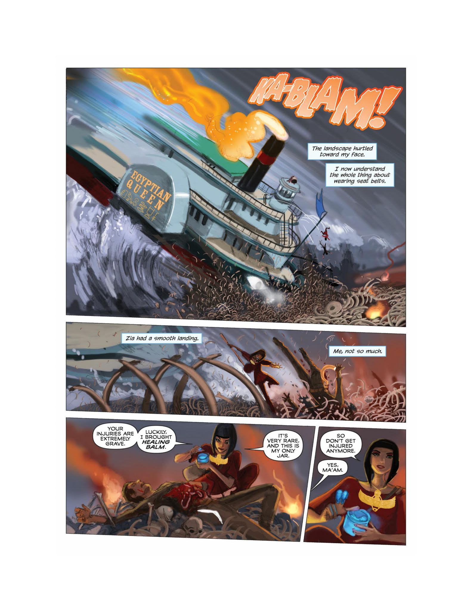 Read online The Kane Chronicles comic -  Issue # TPB 3 (Part 2) - 4