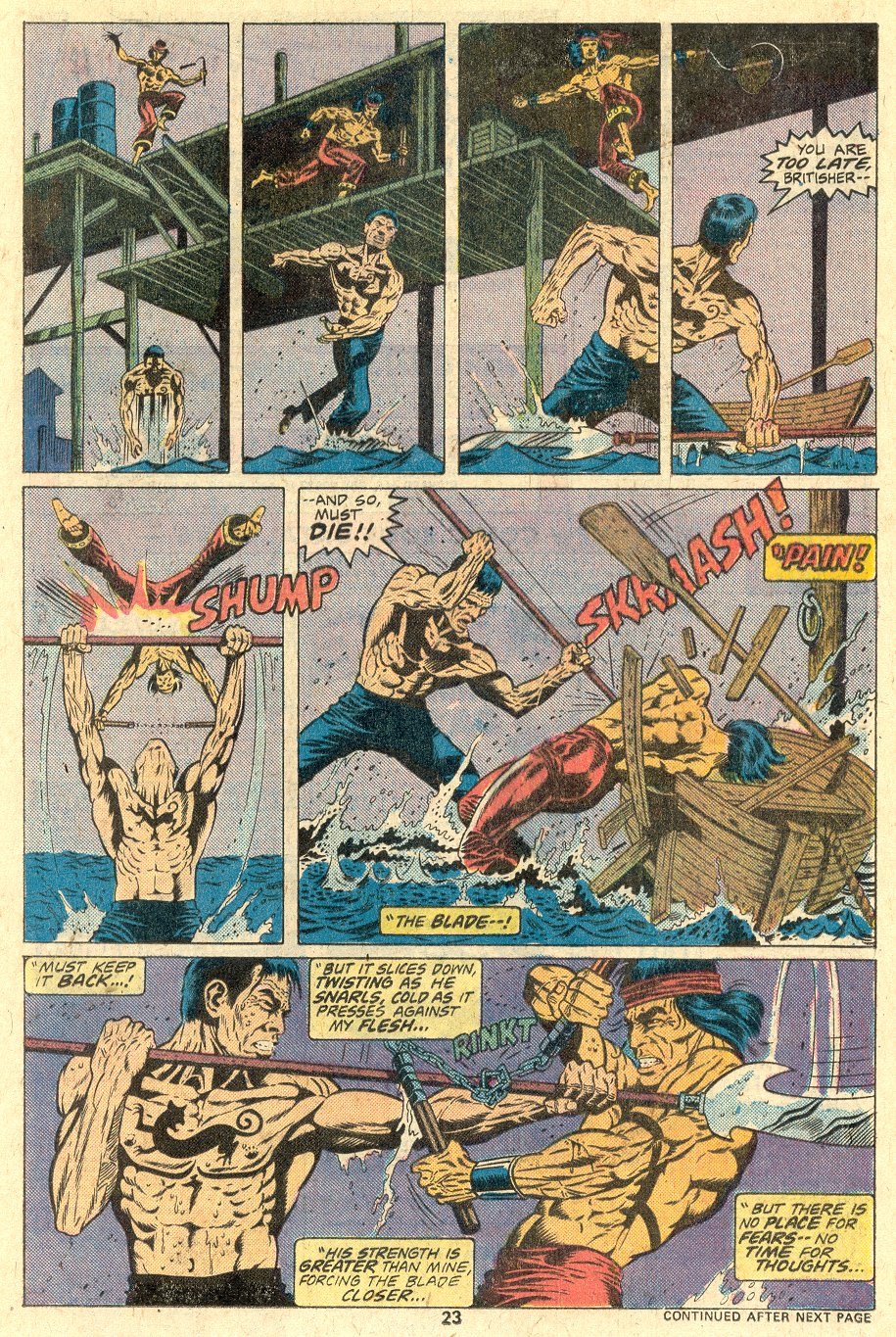 Read online Master of Kung Fu (1974) comic -  Issue #39 - 14