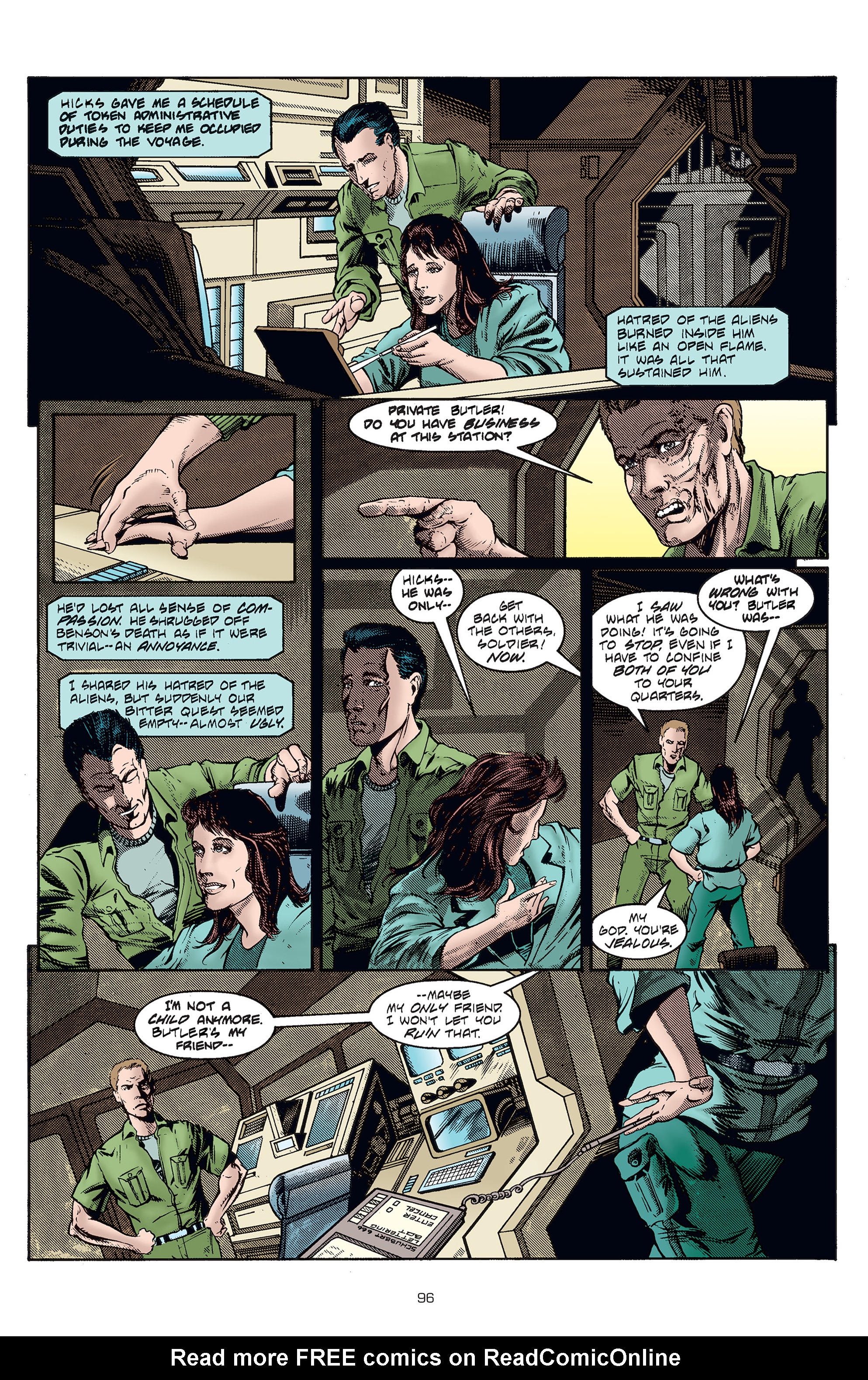 Read online Aliens: The Essential Comics comic -  Issue # TPB (Part 1) - 97