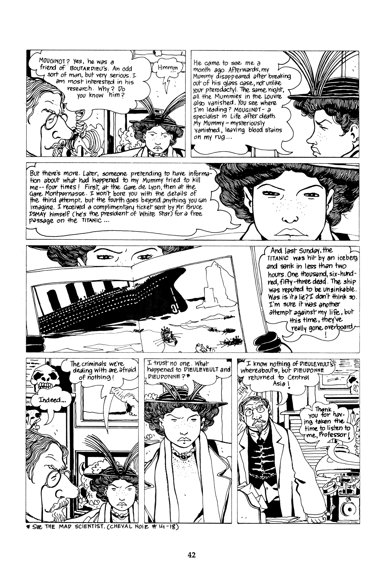 Read online The Extraordinary Adventures of Adele Blanc-Sec comic -  Issue #4 - 21