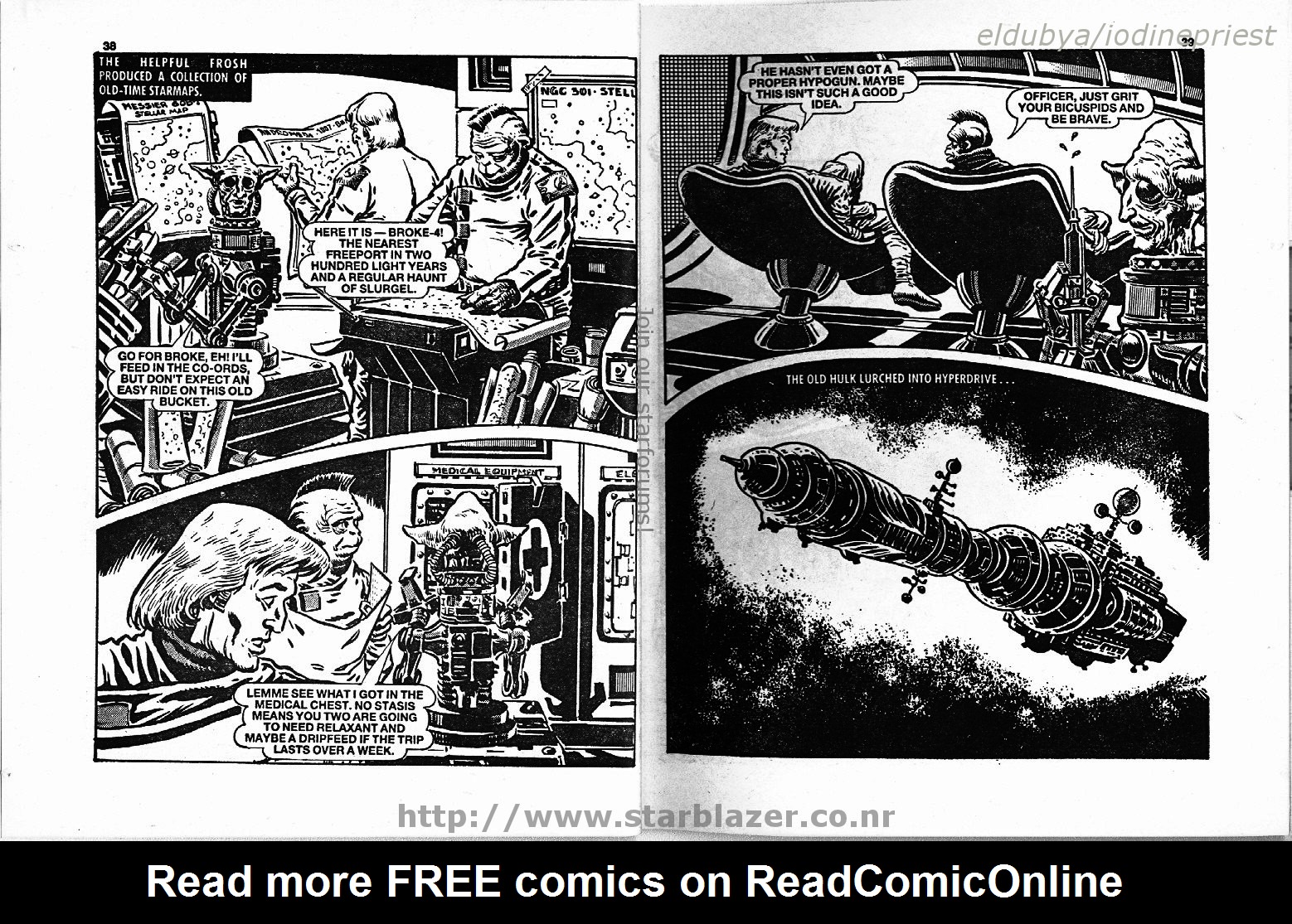 Read online Starblazer comic -  Issue #278 - 21