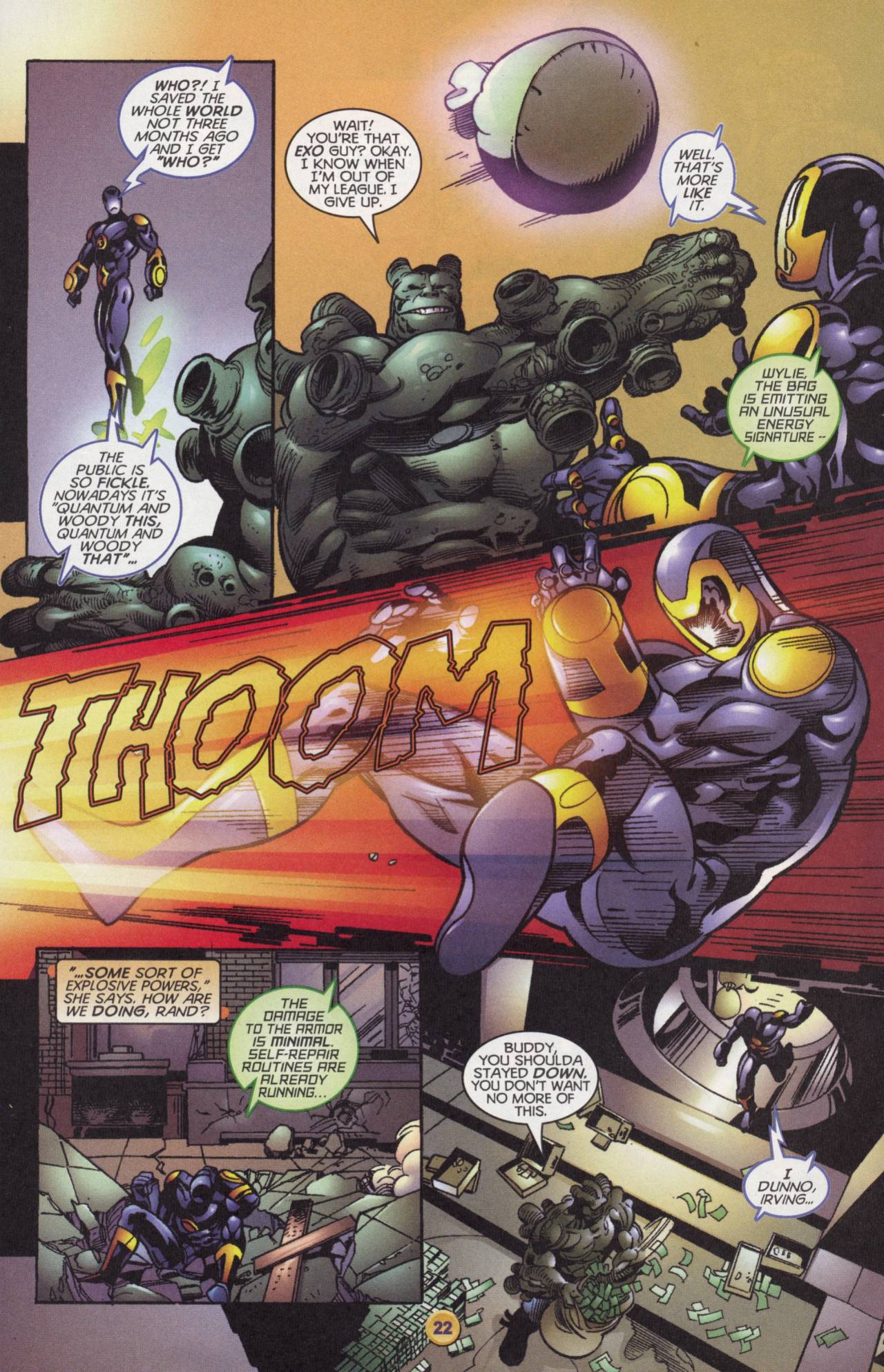 Read online X-O Manowar (1996) comic -  Issue #19 - 18
