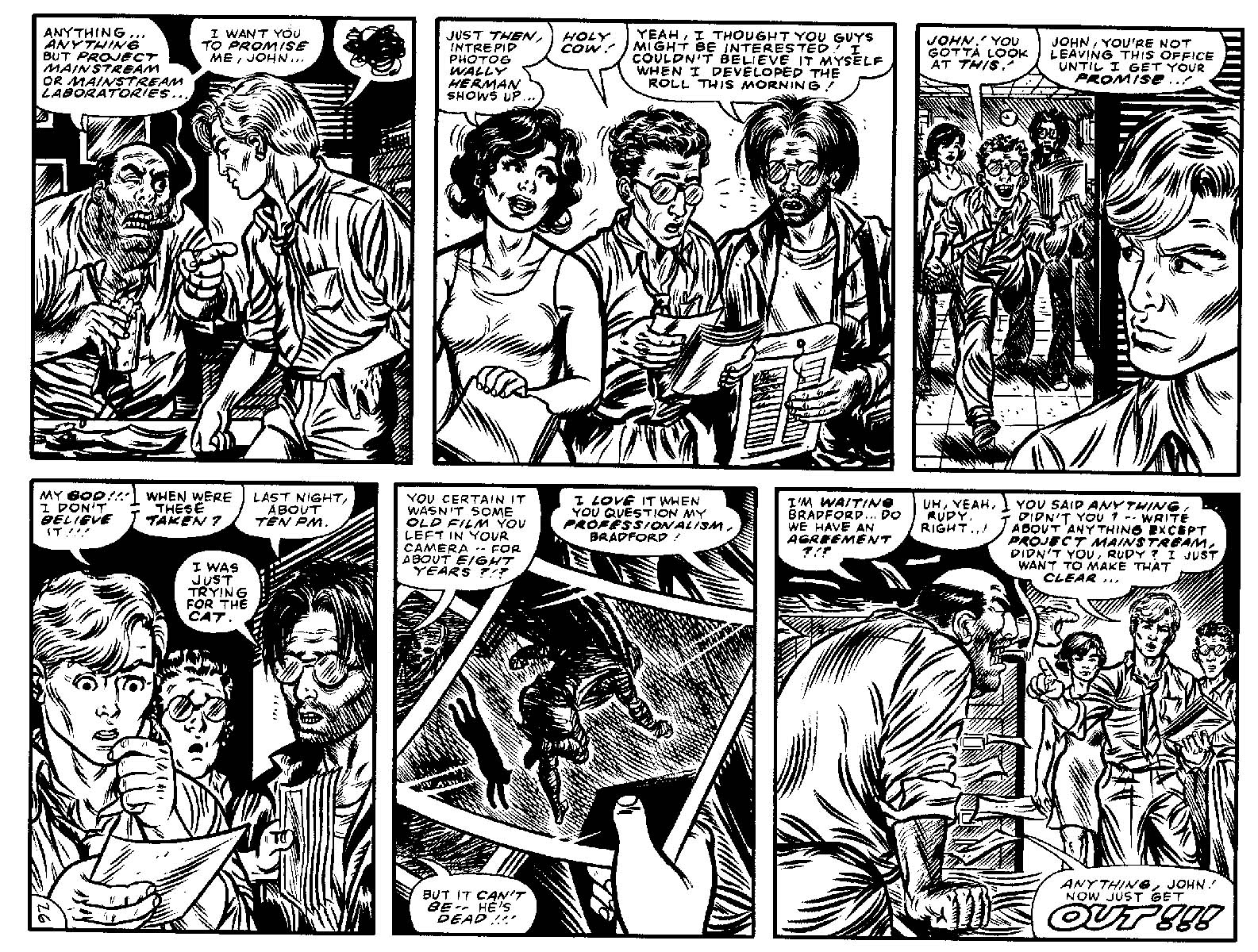 Read online Don Simpson's Bizarre Heroes comic -  Issue #2 - 28