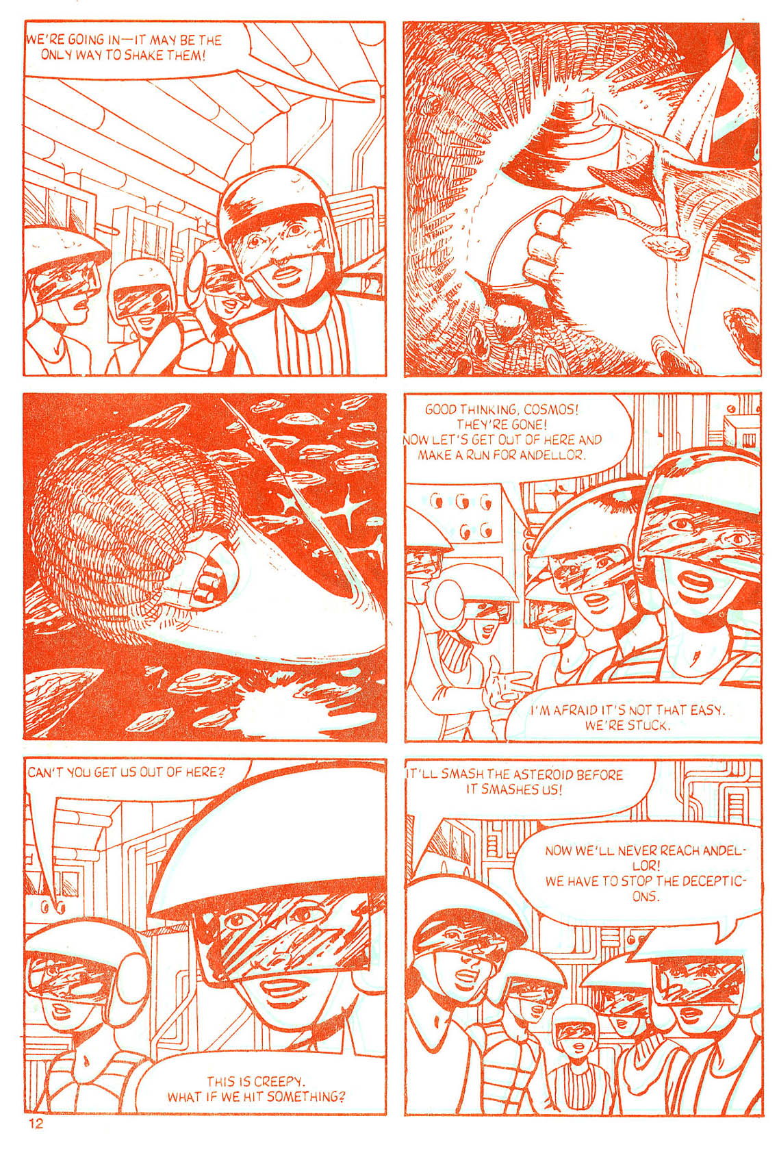 Read online The Transformers in 3-D comic -  Issue #2 - 14
