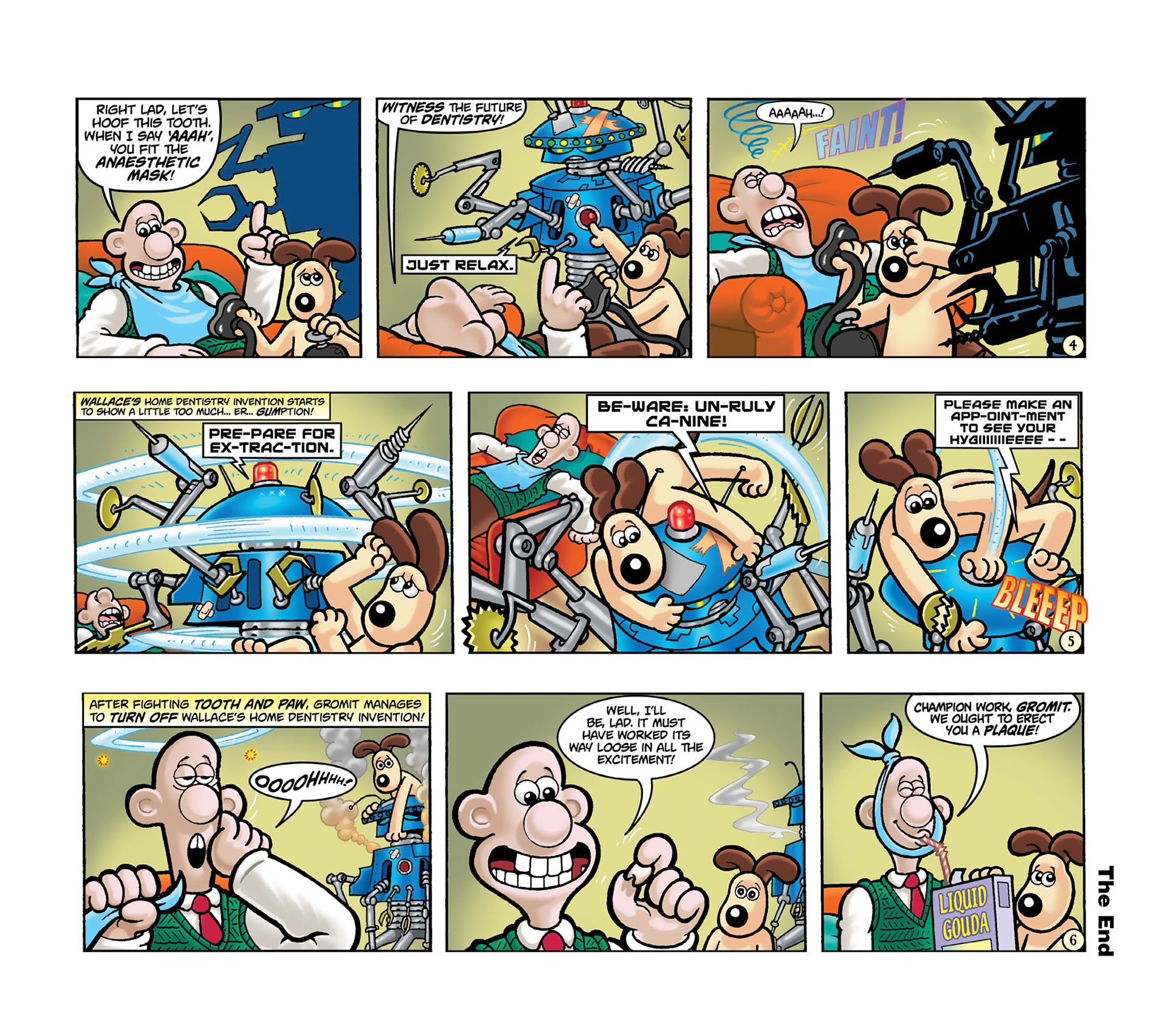 Read online Wallace & Gromit Dailies comic -  Issue #1 - 3