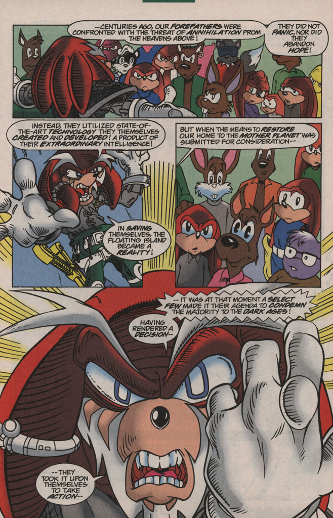 Read online Knuckles the Echidna comic -  Issue #23 - 12