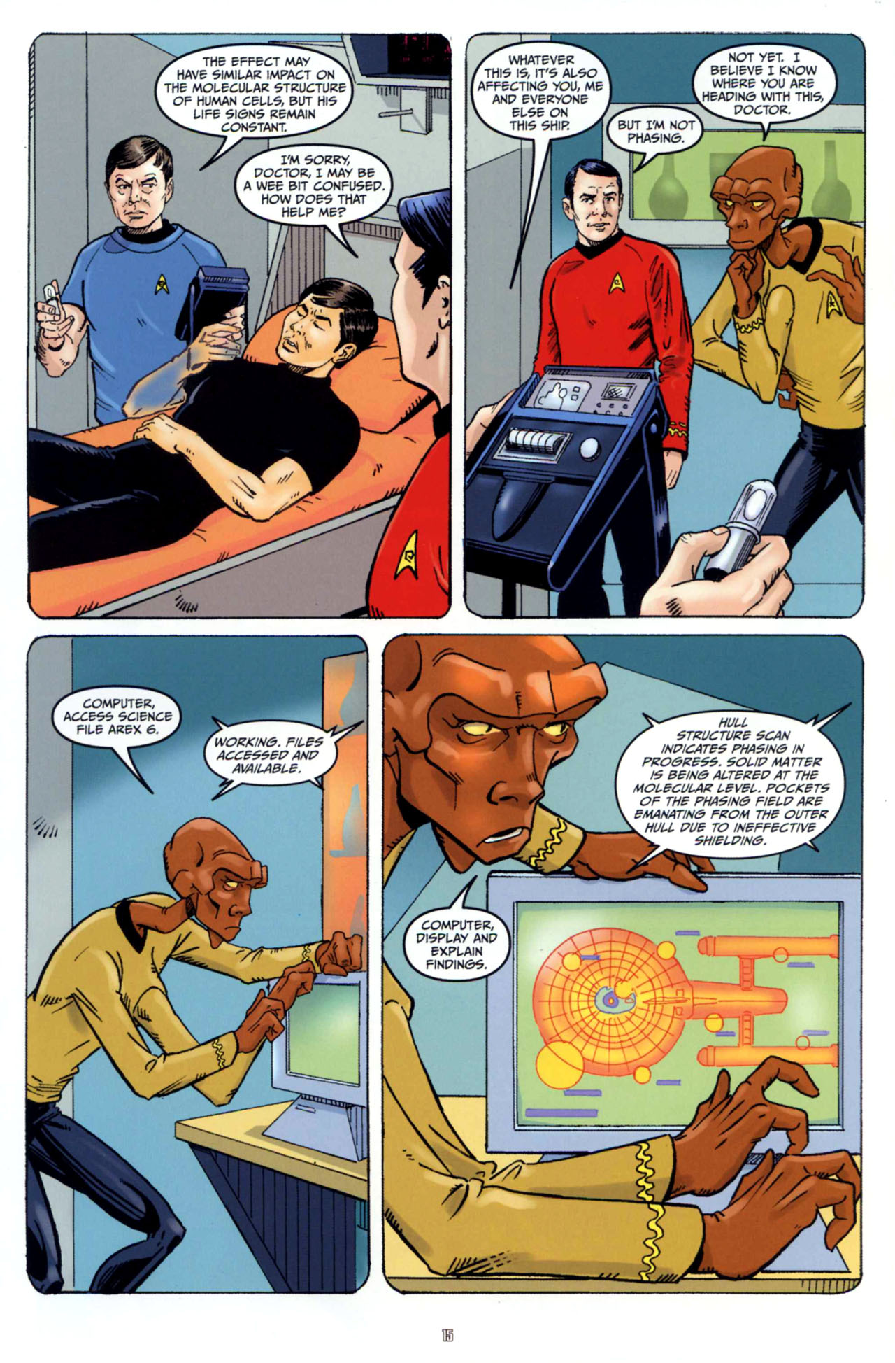 Read online Star Trek Year Four: The Enterprise Experiment comic -  Issue #1 - 17