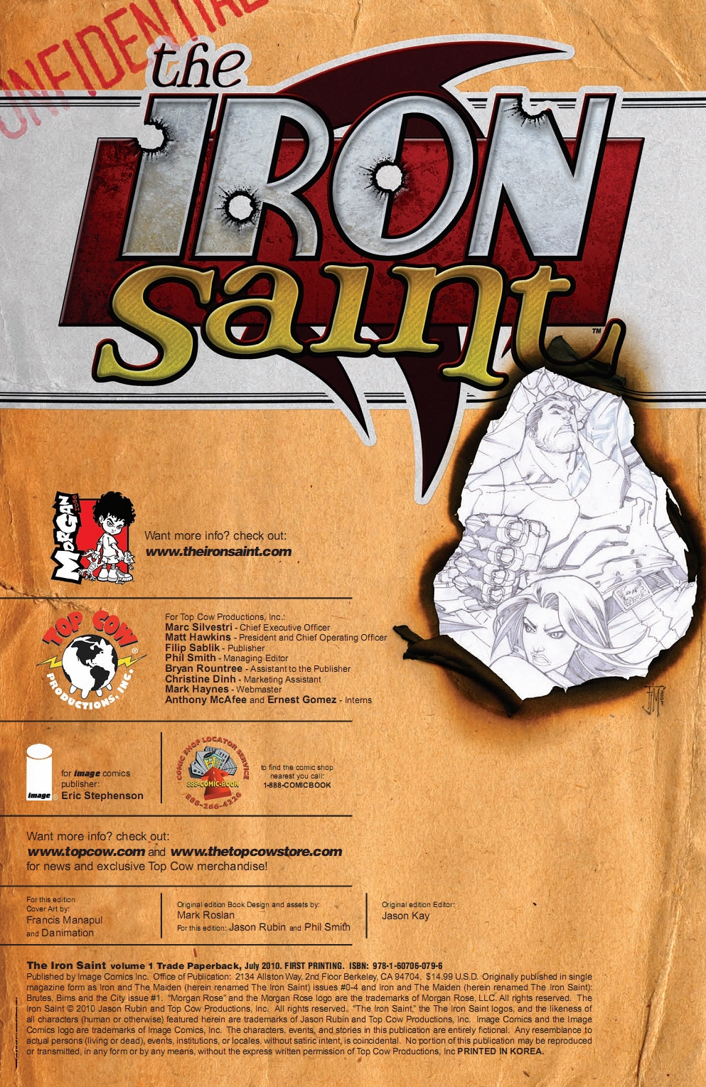 Read online Iron Saint comic -  Issue # TPB - 4