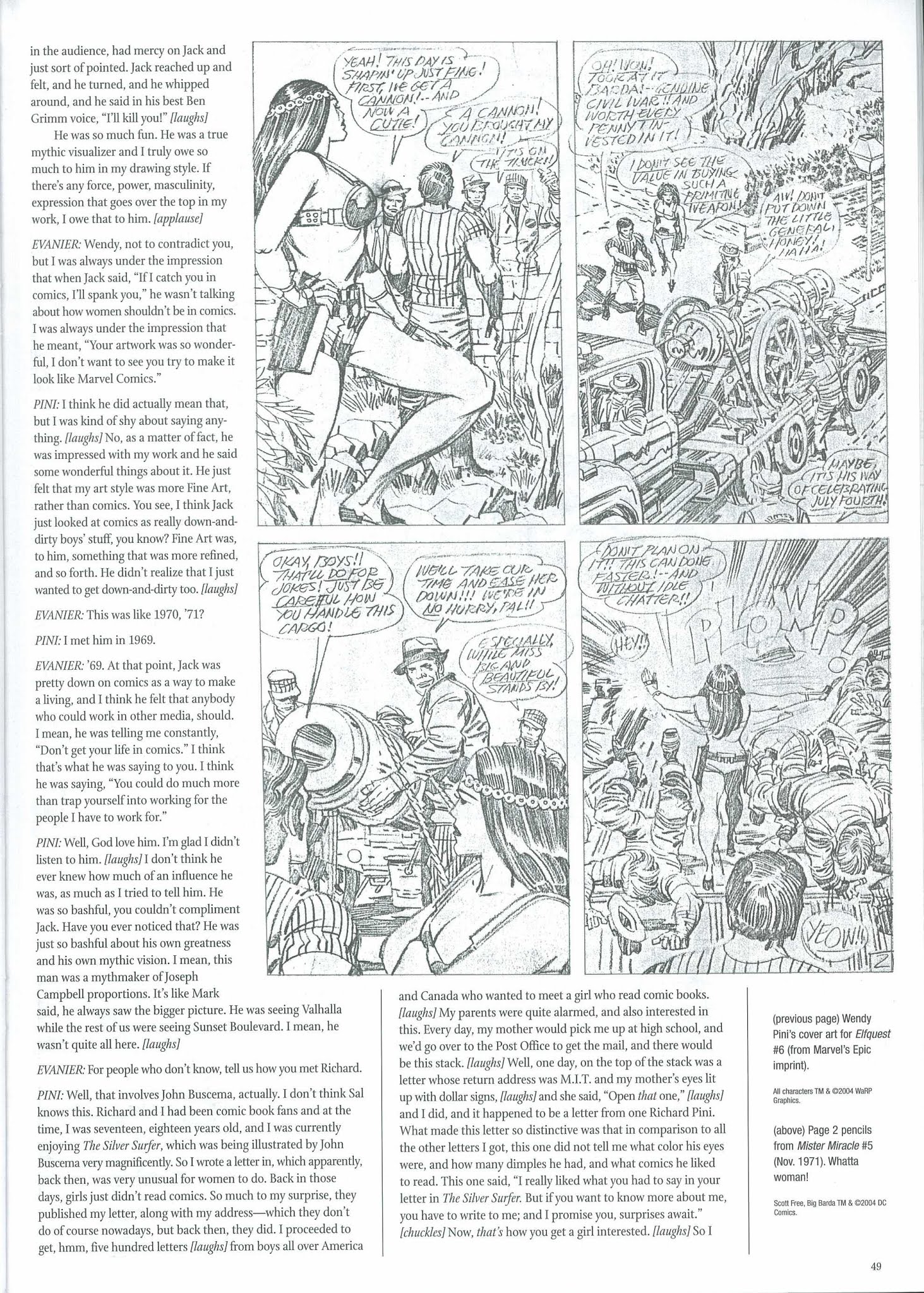 Read online The Jack Kirby Collector comic -  Issue #40 - 51