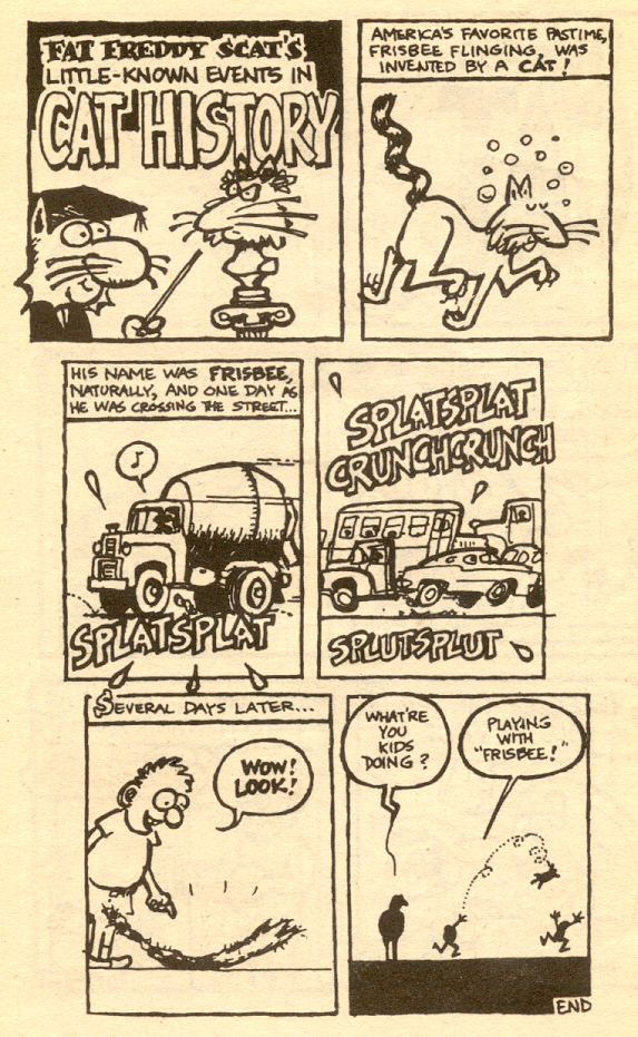 Read online Adventures of Fat Freddy's Cat comic -  Issue #2 - 13