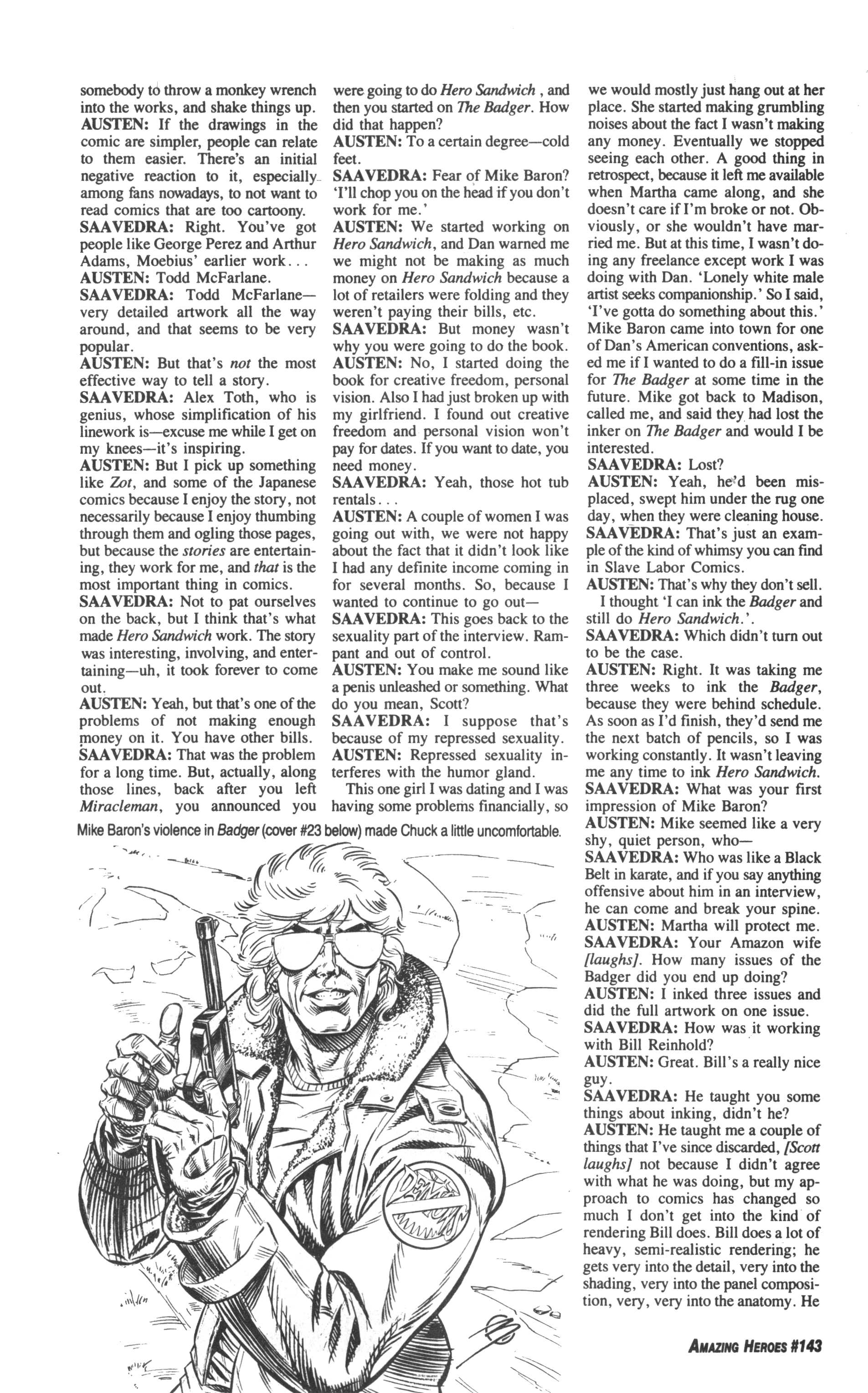 Read online Amazing Heroes comic -  Issue #143 - 20