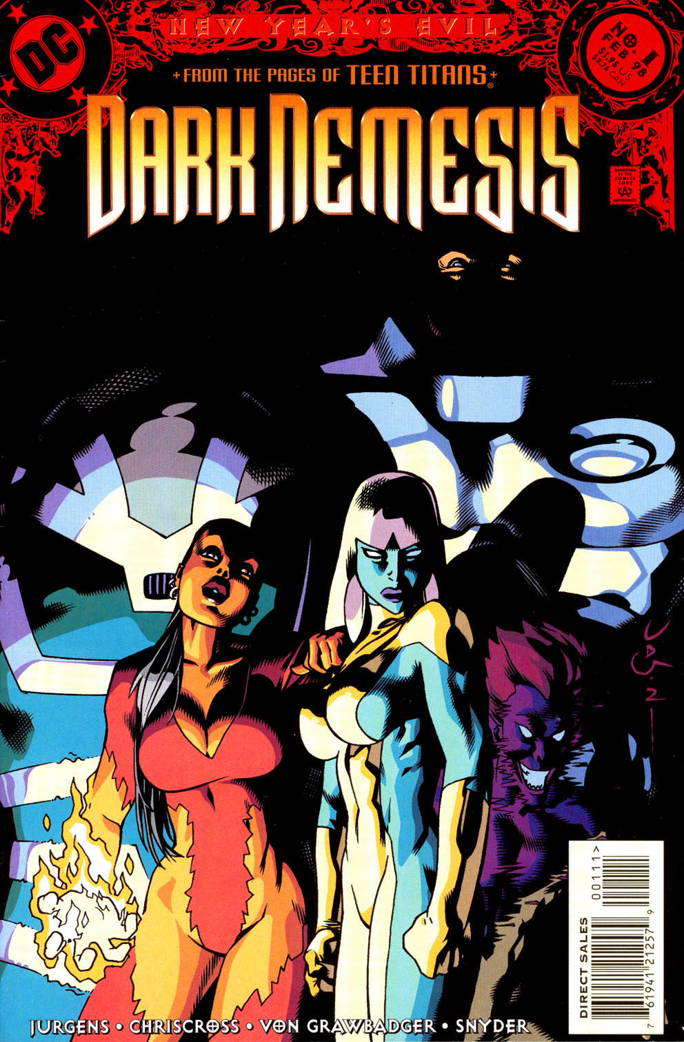 Read online Dark Nemesis (Villains) comic -  Issue # Full - 1