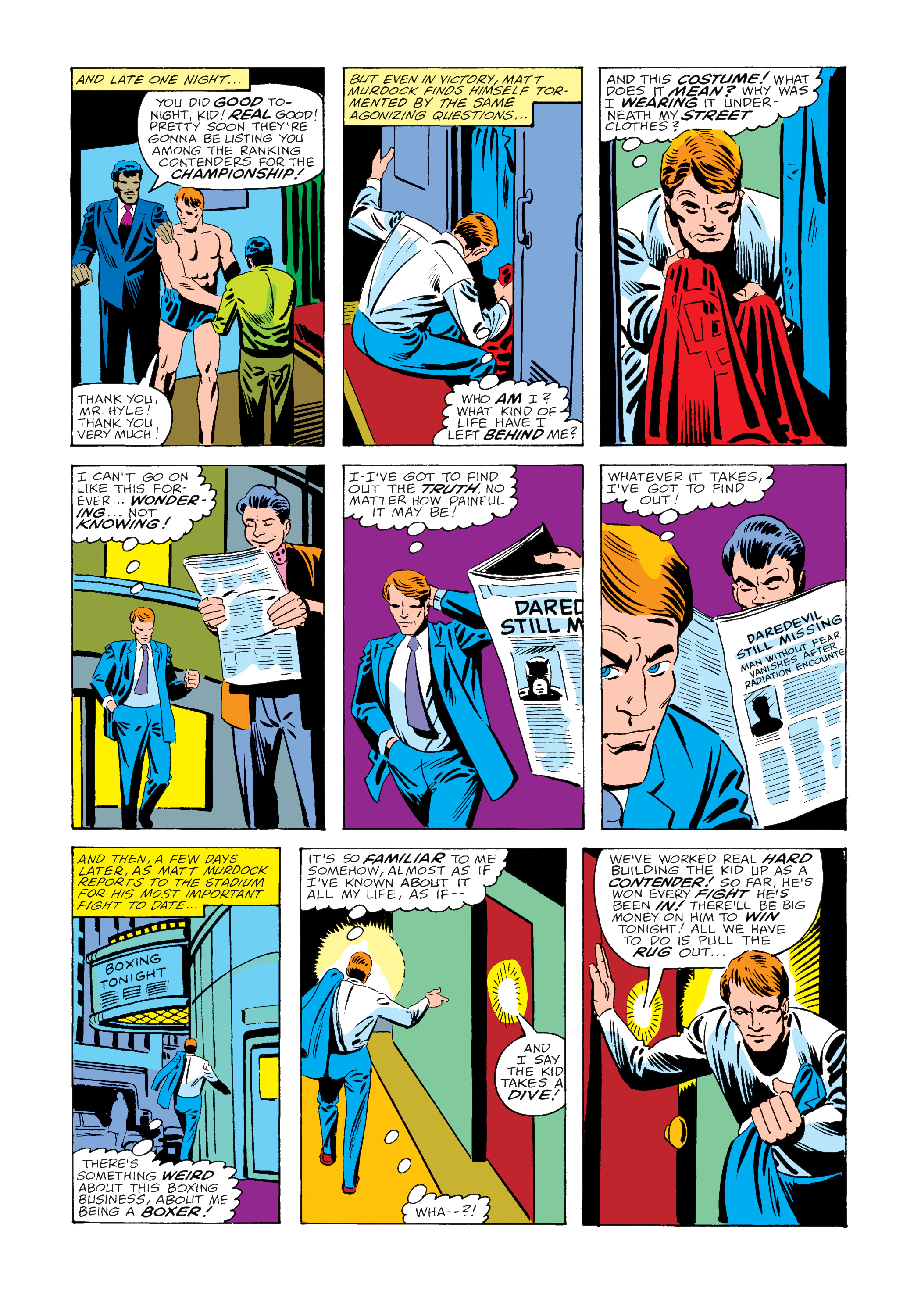 Read online Marvel Masterworks: Daredevil comic -  Issue # TPB 15 (Part 1) - 70
