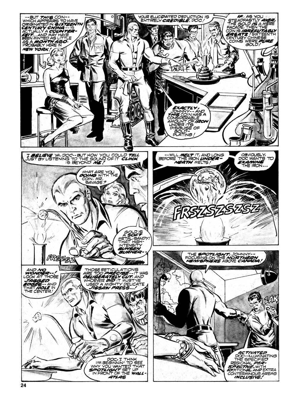 Read online Doc Savage (1975) comic -  Issue #2 - 24