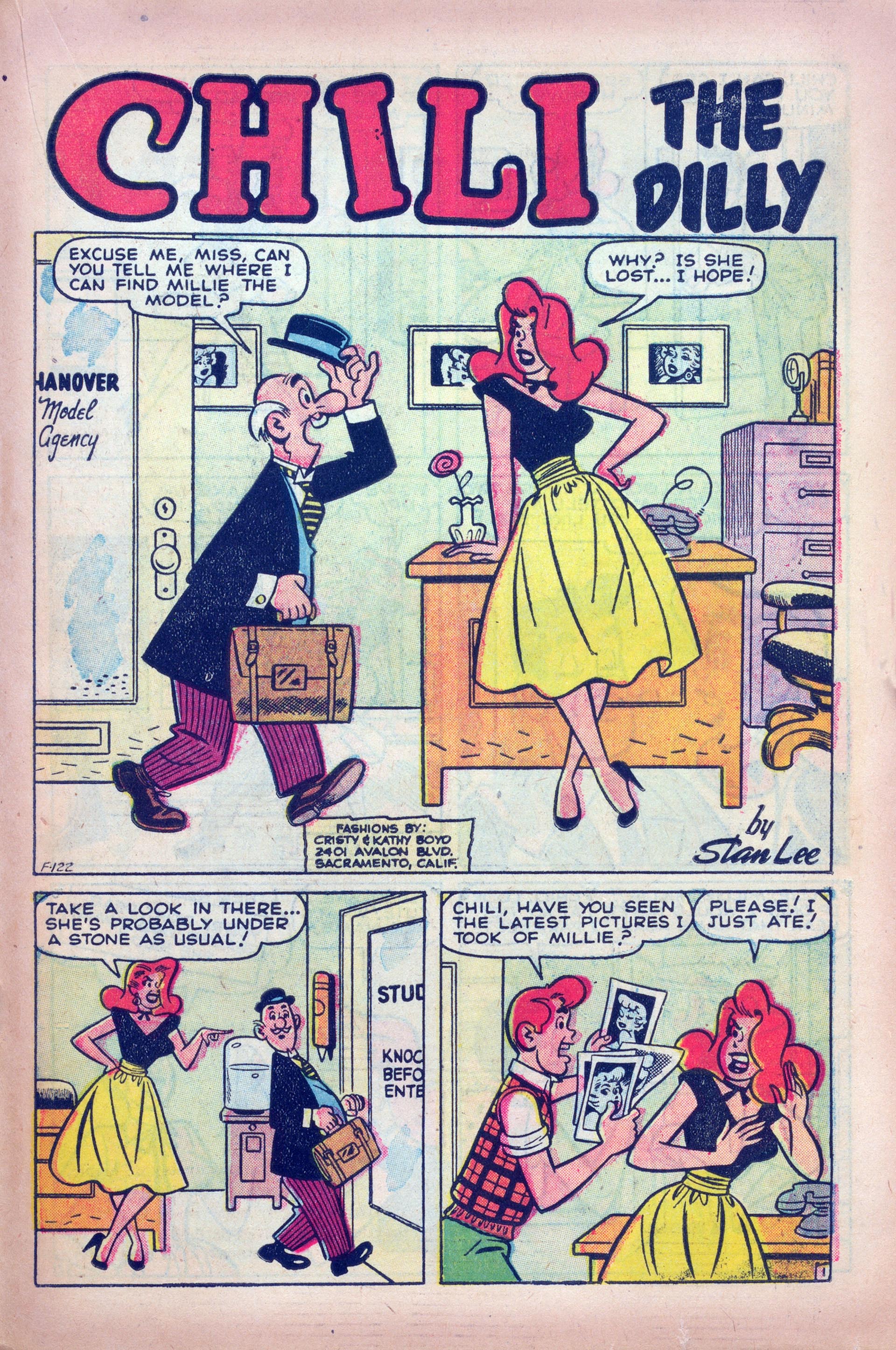 Read online Millie the Model comic -  Issue #57 - 19