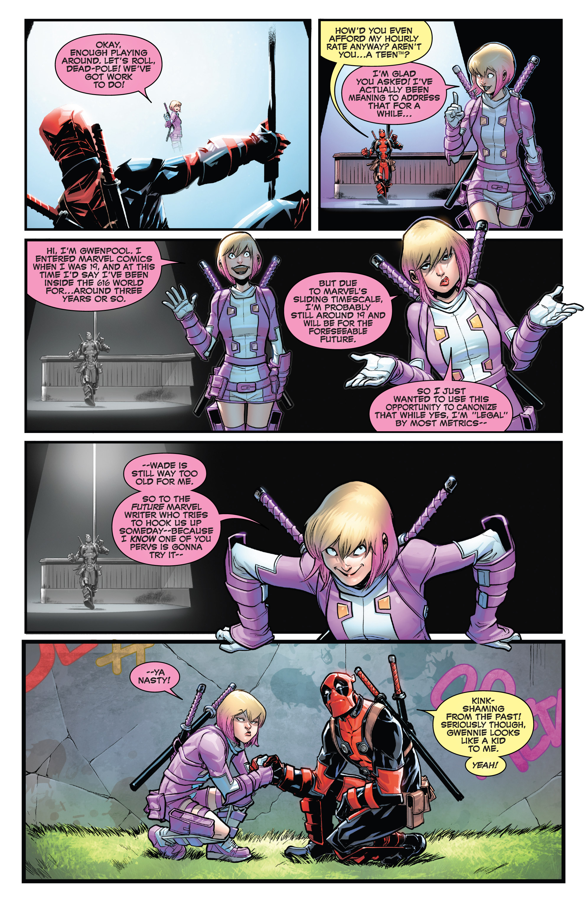 Read online Gwenpool Strikes Back comic -  Issue #2 - 6