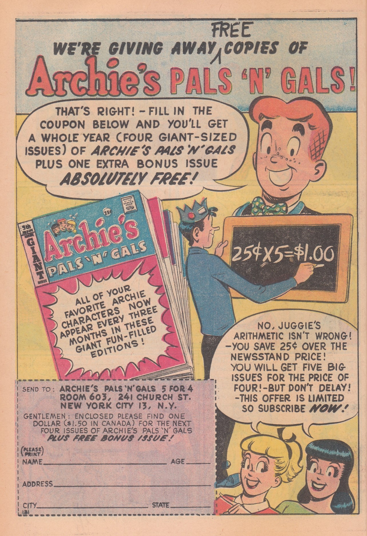 Read online Archie's Pals 'N' Gals (1952) comic -  Issue #11 - 28
