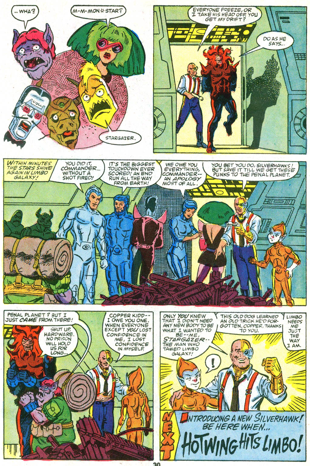 Read online SilverHawks comic -  Issue #6 - 23