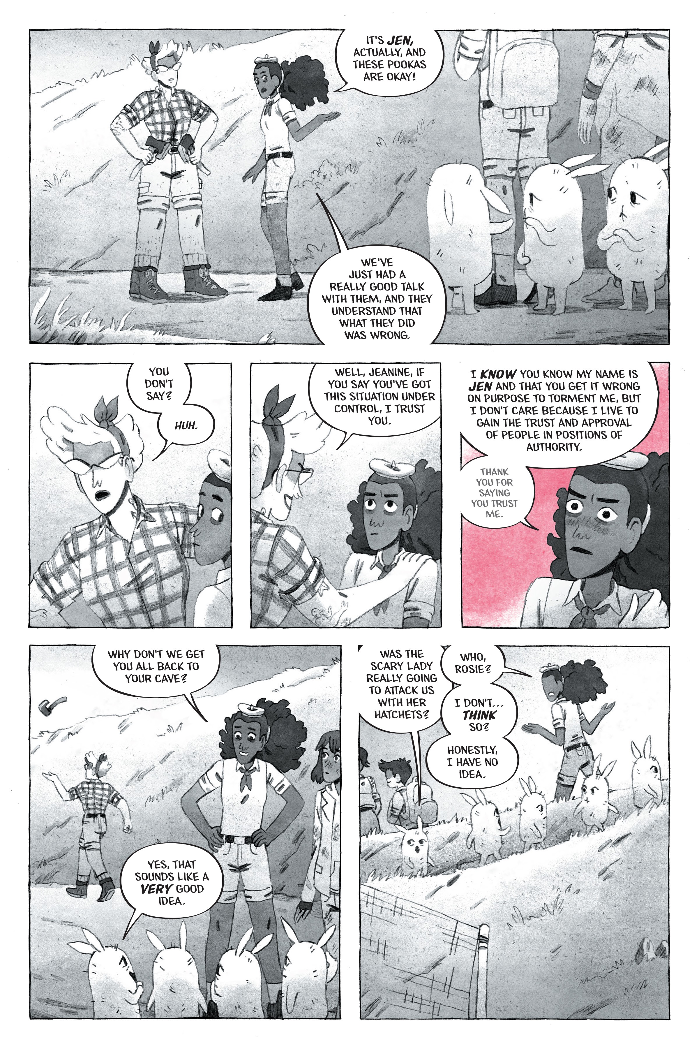 Read online Lumberjanes: The Shape of Friendship comic -  Issue # TPB - 106
