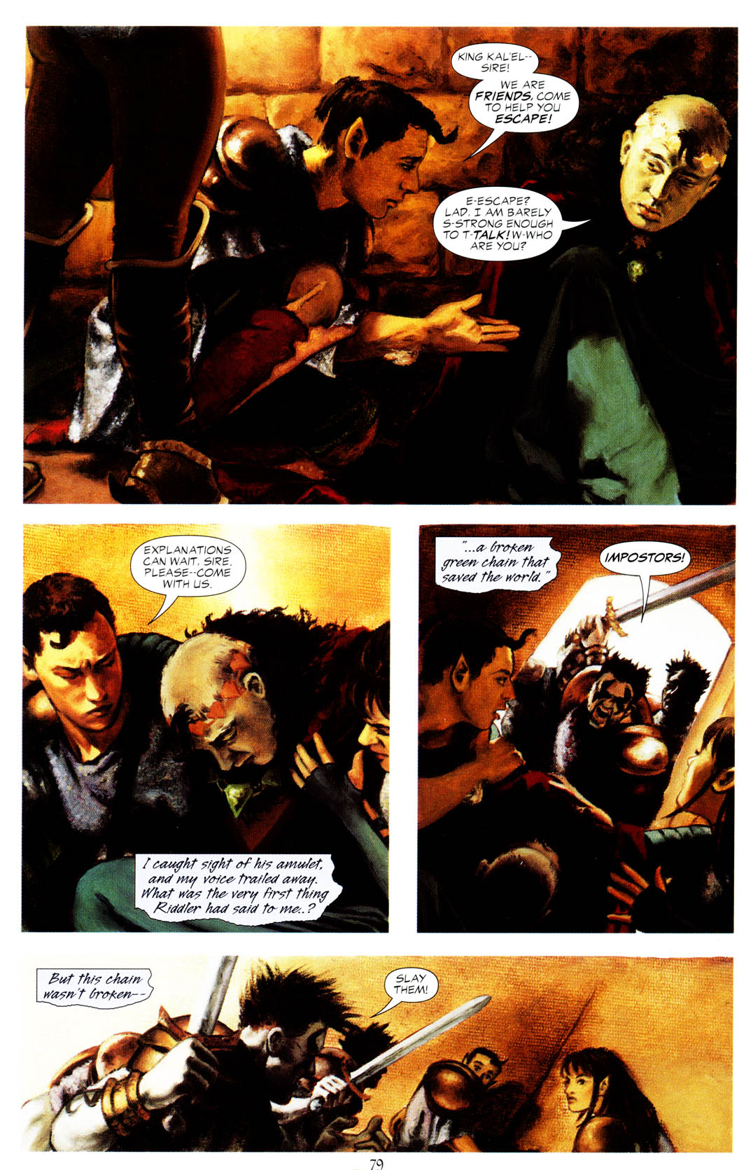 Read online JLA: Riddle of the Beast comic -  Issue # Full - 79