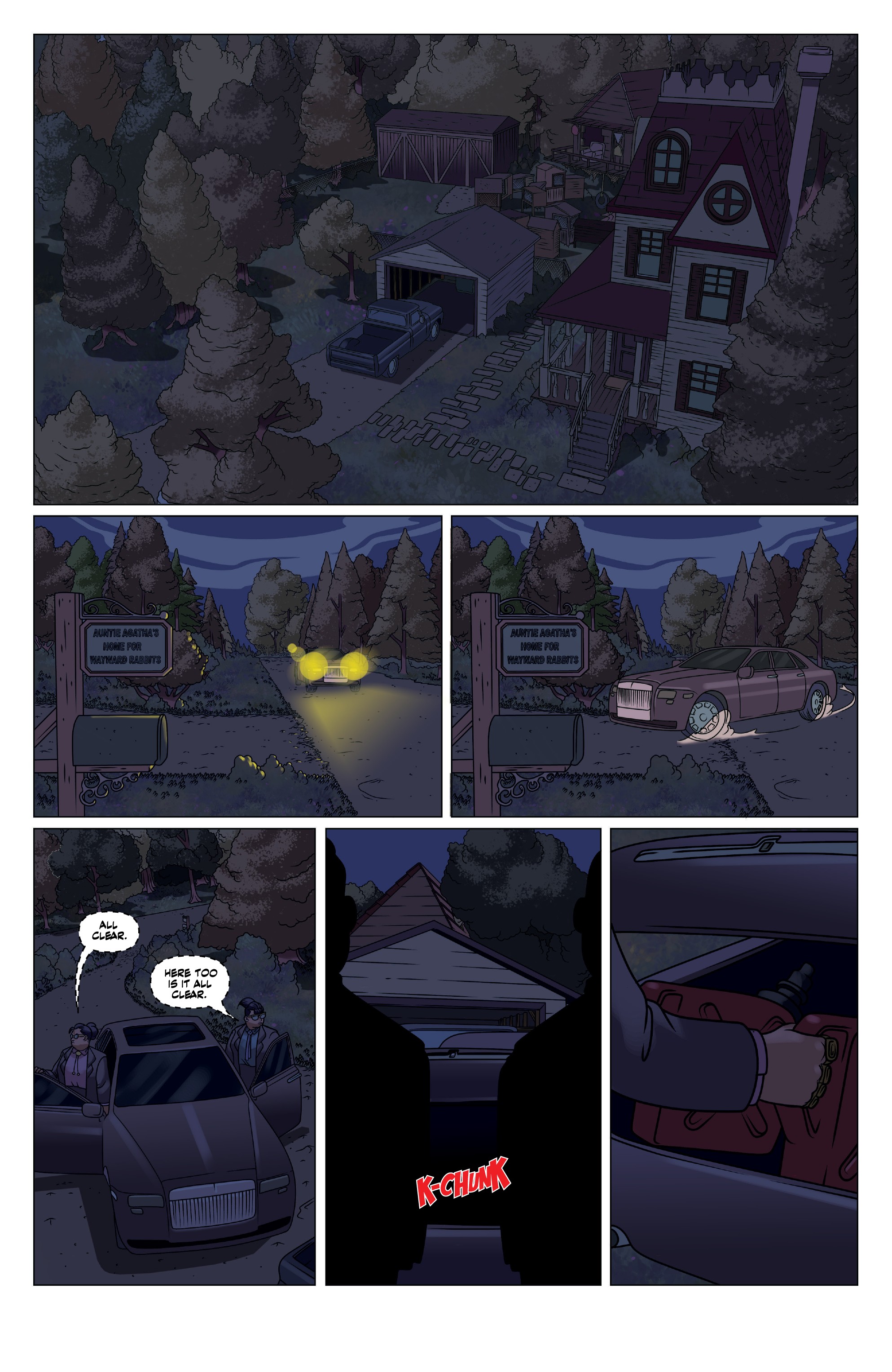 Read online Auntie Agatha's Home For Wayward Rabbits comic -  Issue #5 - 16