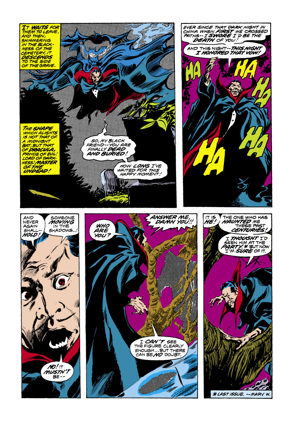 Read online Tomb of Dracula (1972) comic -  Issue #52 - 4