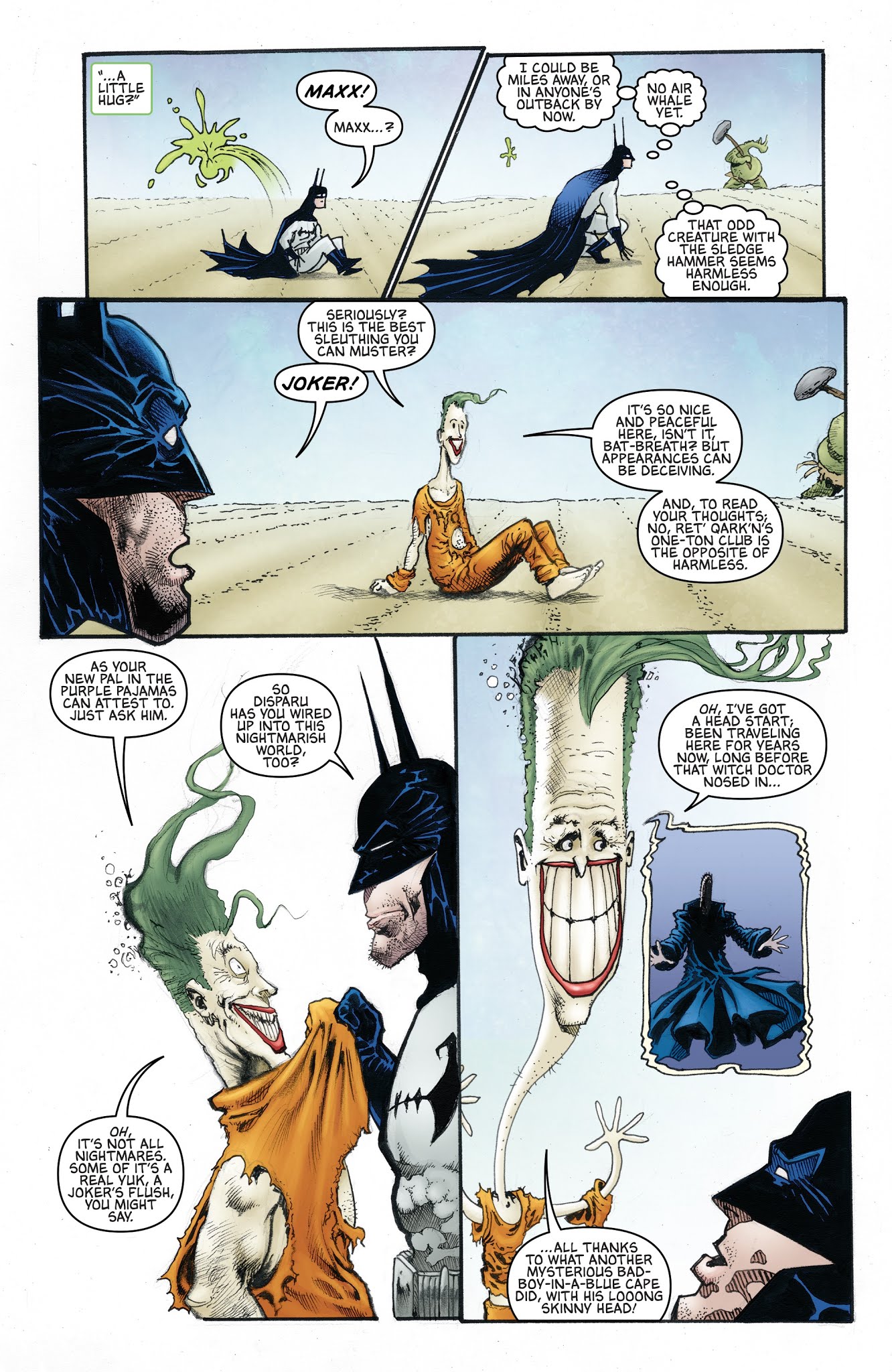 Read online Batman/The Maxx: Arkham Dreams comic -  Issue #2 - 10
