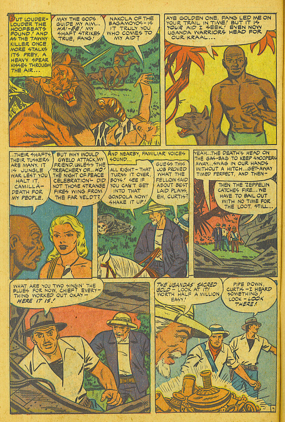 Read online Jungle Comics comic -  Issue #136 - 47