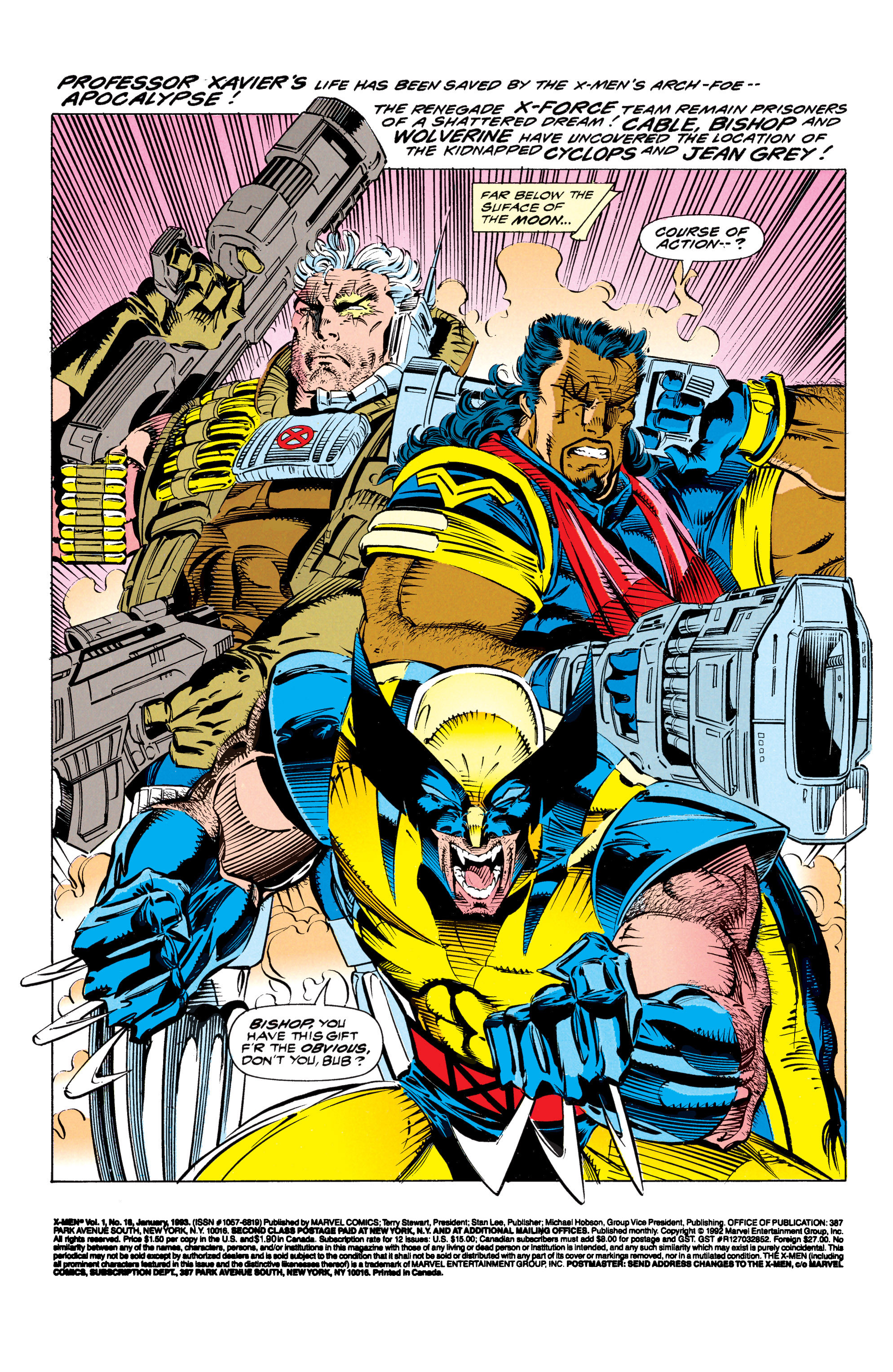 Read online X-Men (1991) comic -  Issue #16 - 2