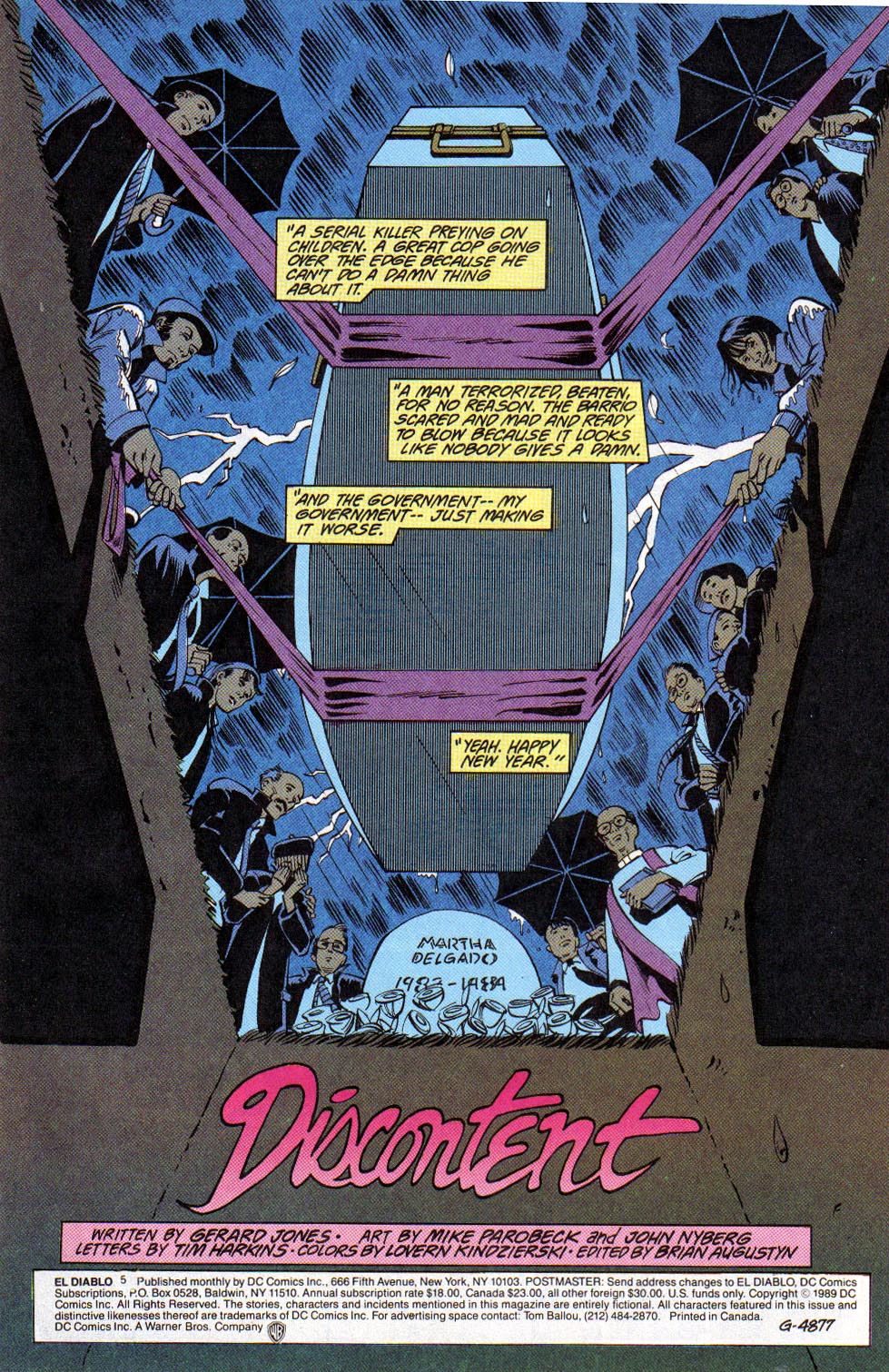 Read online El Diablo (1989) comic -  Issue #5 - 2