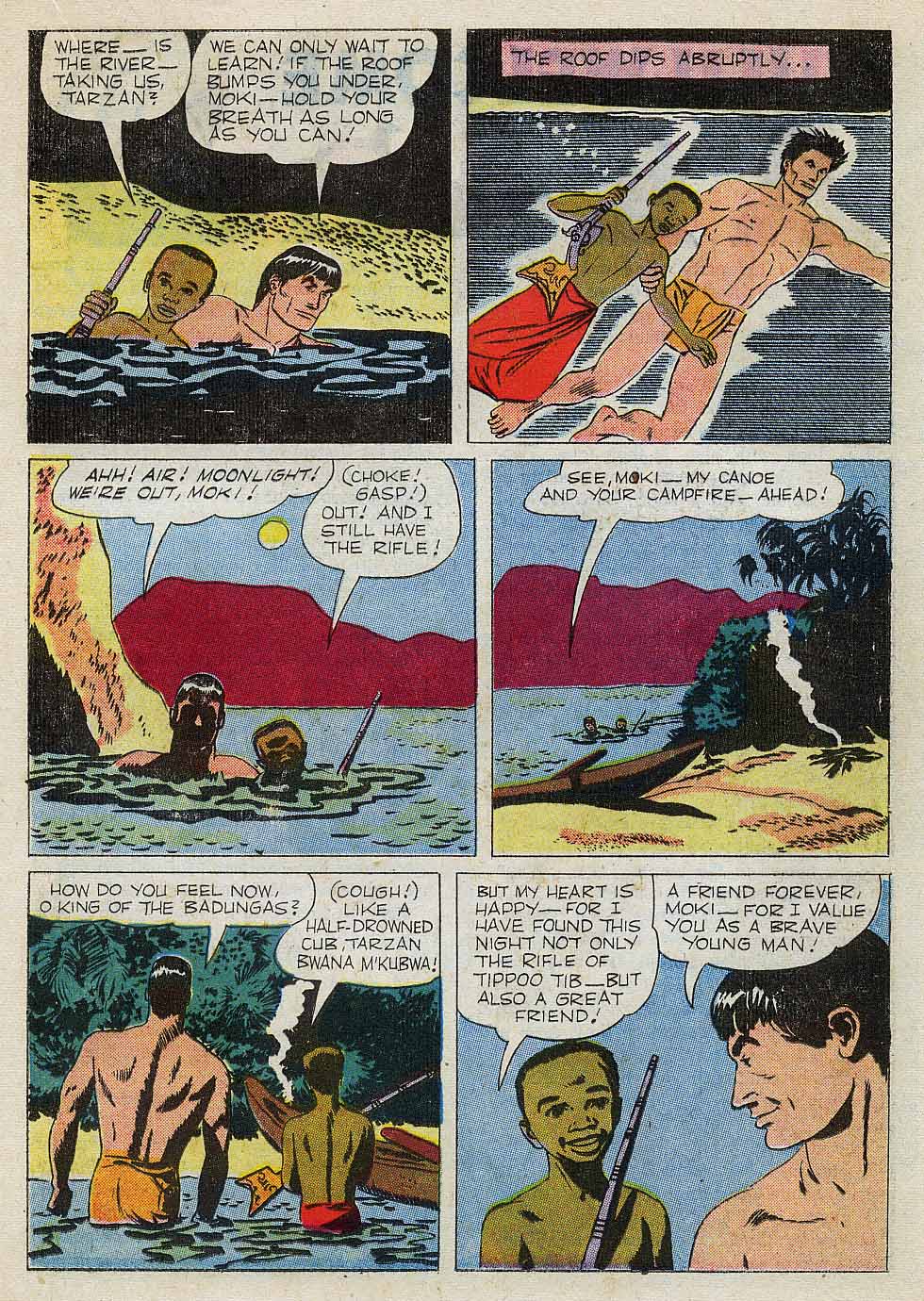 Read online Tarzan (1948) comic -  Issue #100 - 17